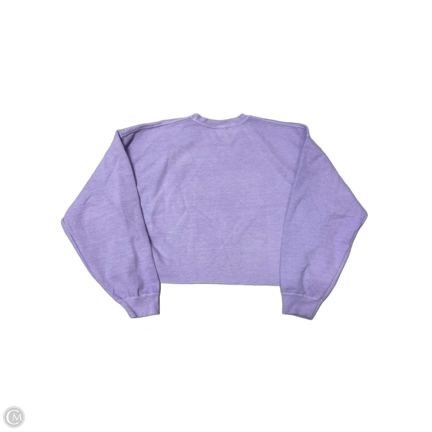 Sweatshirt Crewneck By Anthropologie In Purple, Size: L