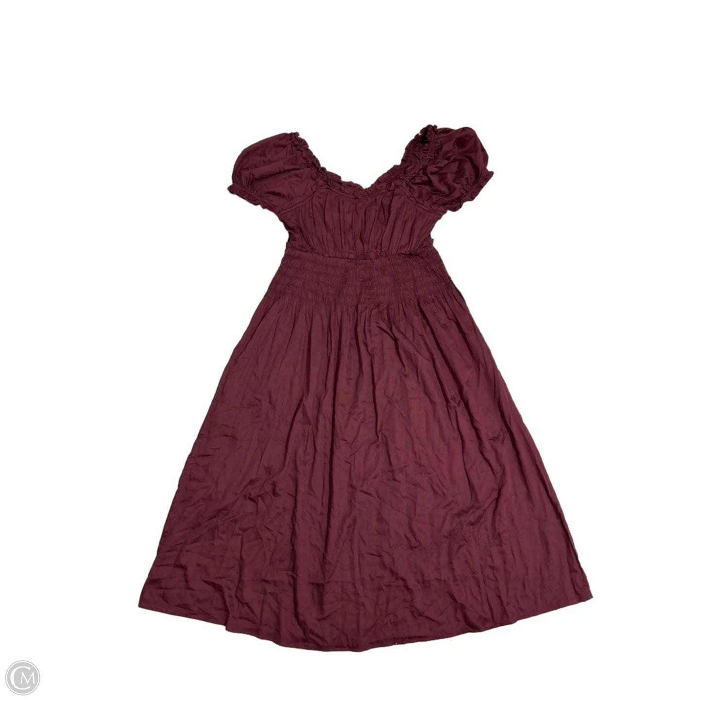 Dress Casual Maxi By Gap In Maroon, Size: L