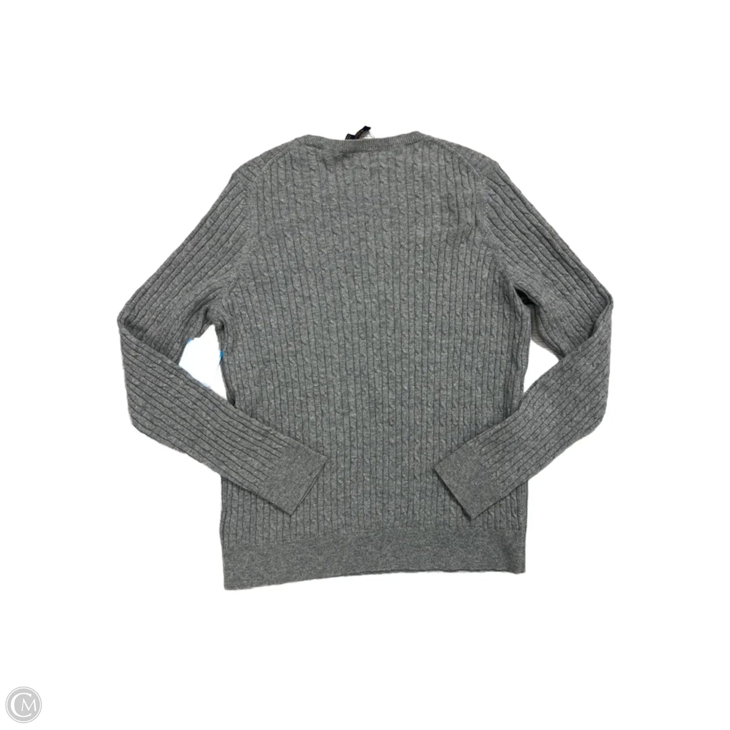 Sweater Cashmere By Brooks Brothers In Grey, Size: L