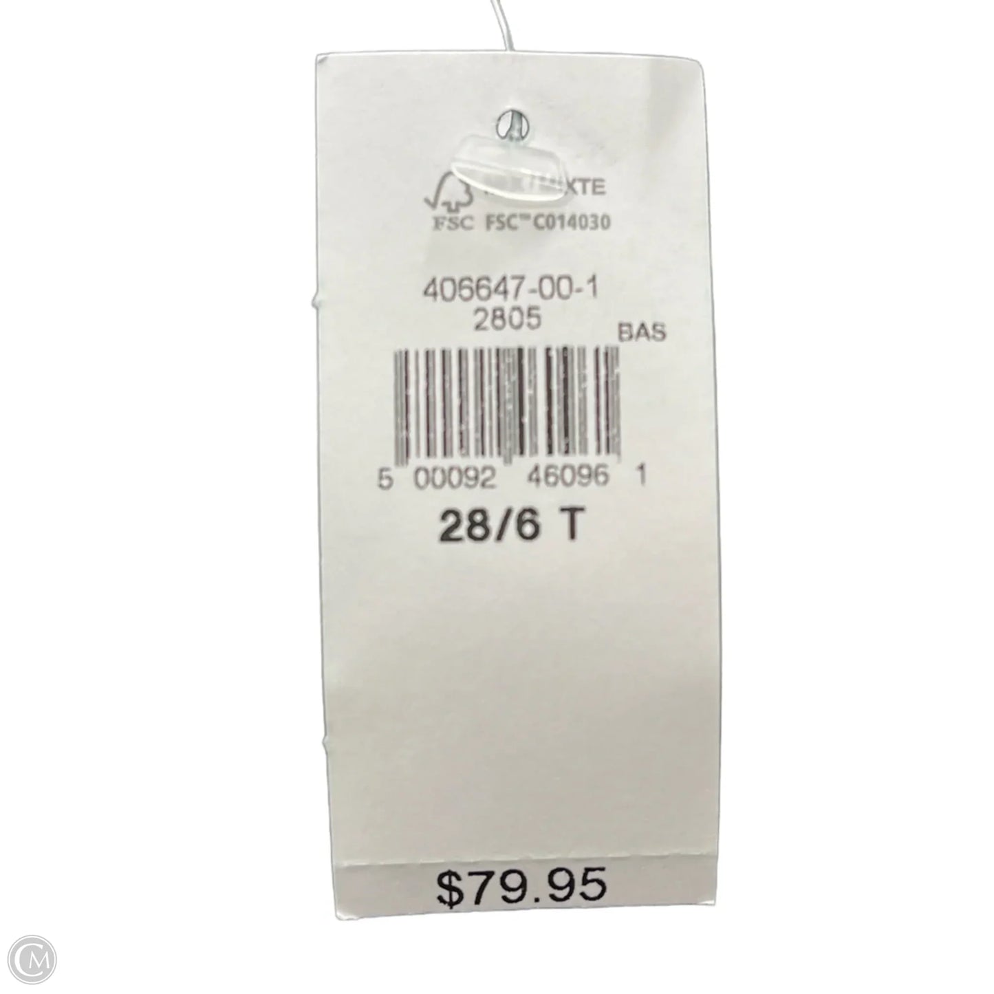 New! Jeans Wide Leg By Gap In Black Denim, Size: 6