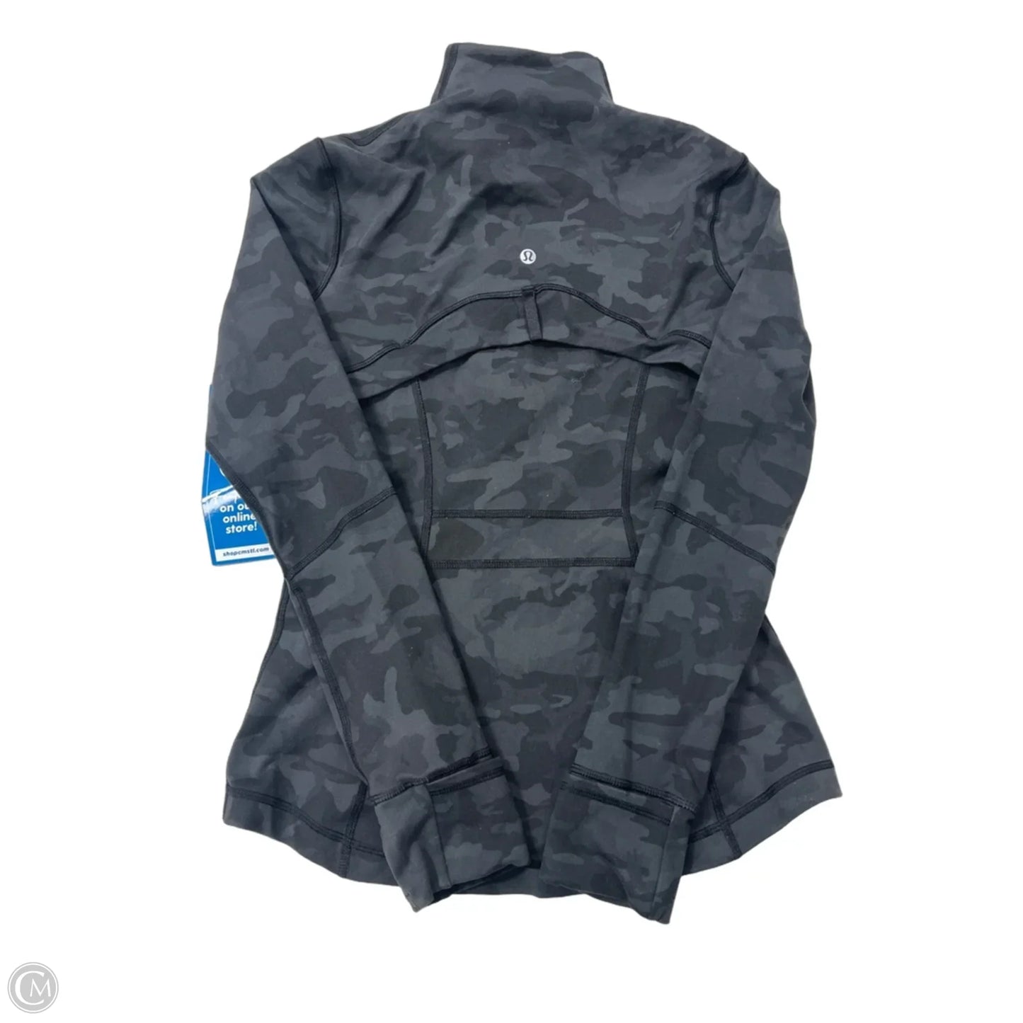 Athletic Jacket By Lululemon In Camouflage Print, Size: 6