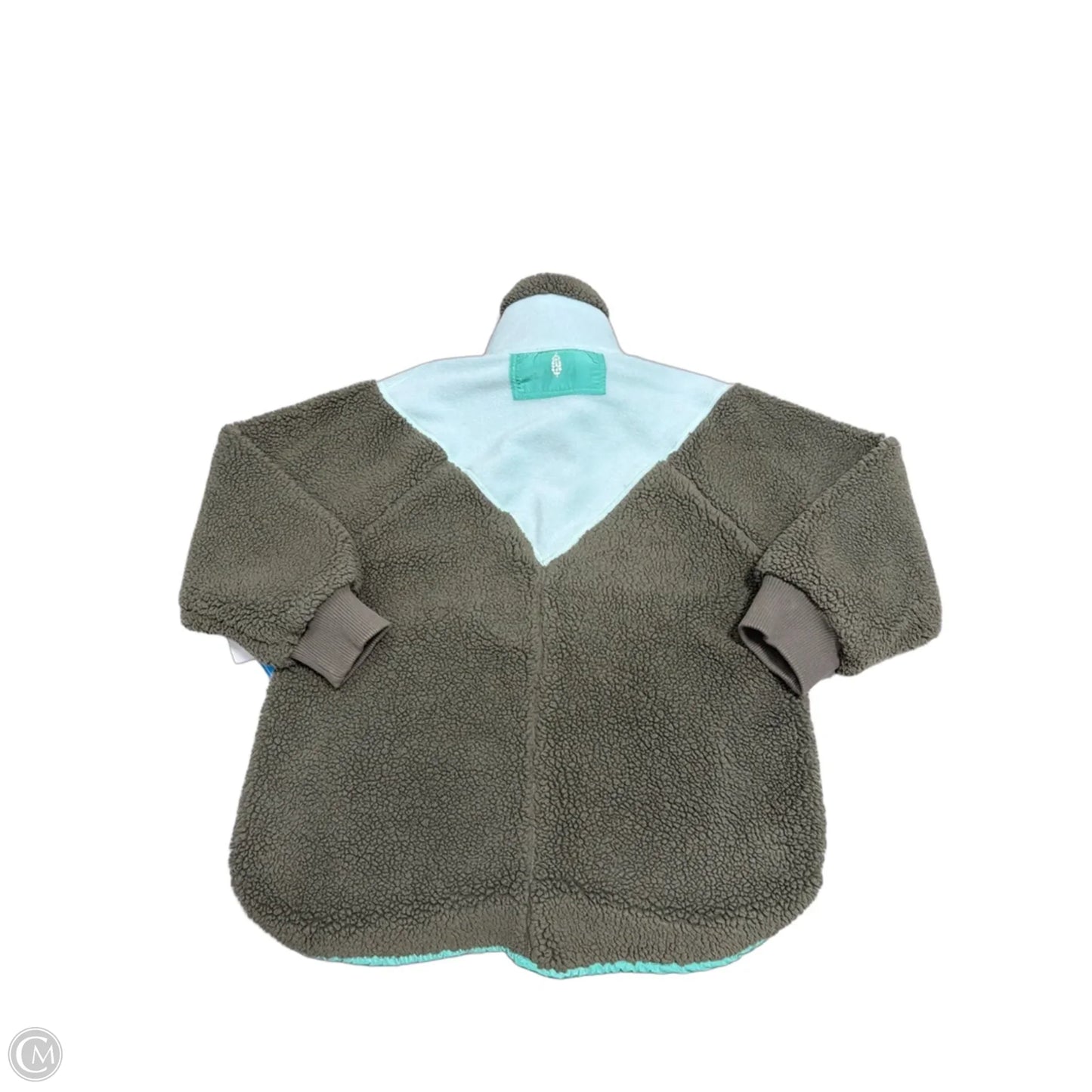 Coat Faux Fur & Sherpa By Free People In Green, Size: Xs