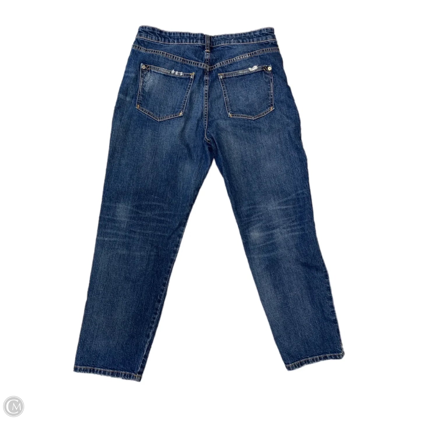Jeans Straight By Pilcro In Blue Denim, Size: 6