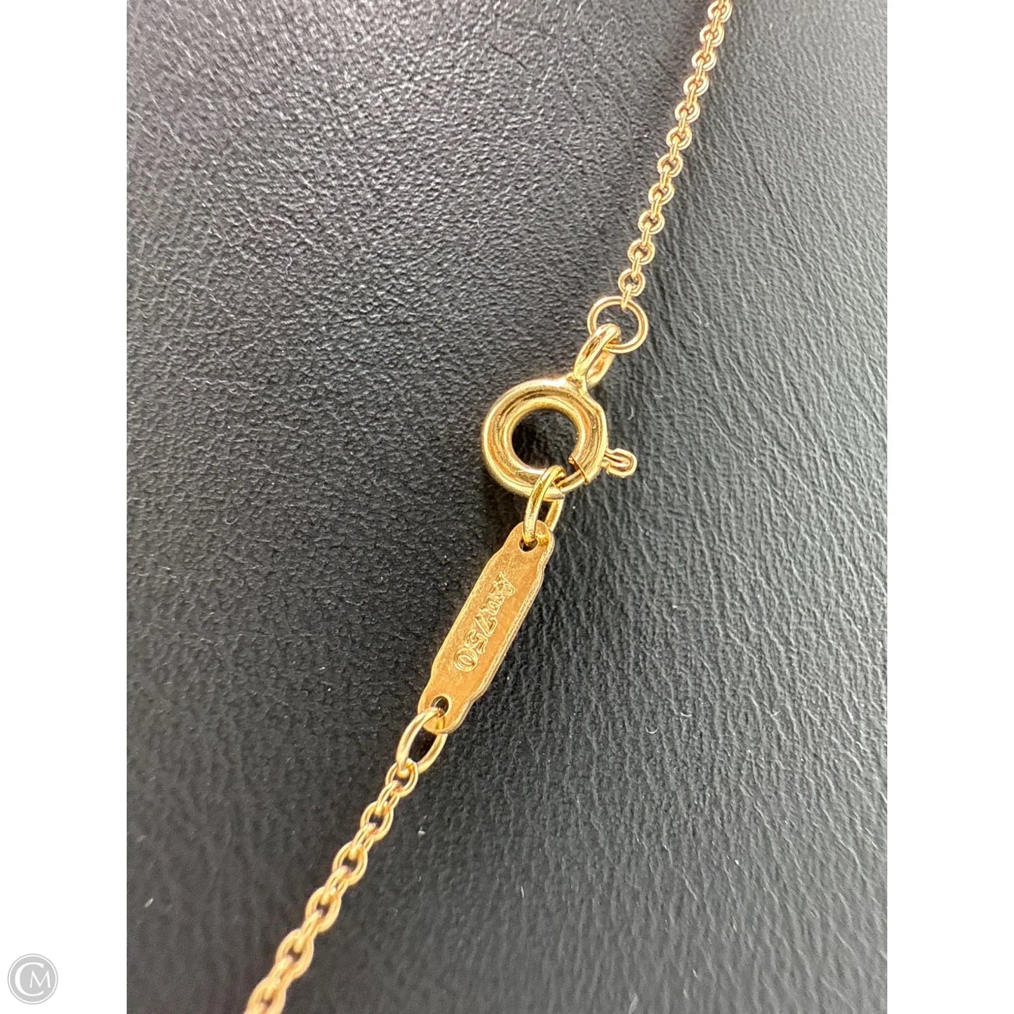 Tiffany & Company 18K Keys Heart Pendant Luxury Necklace