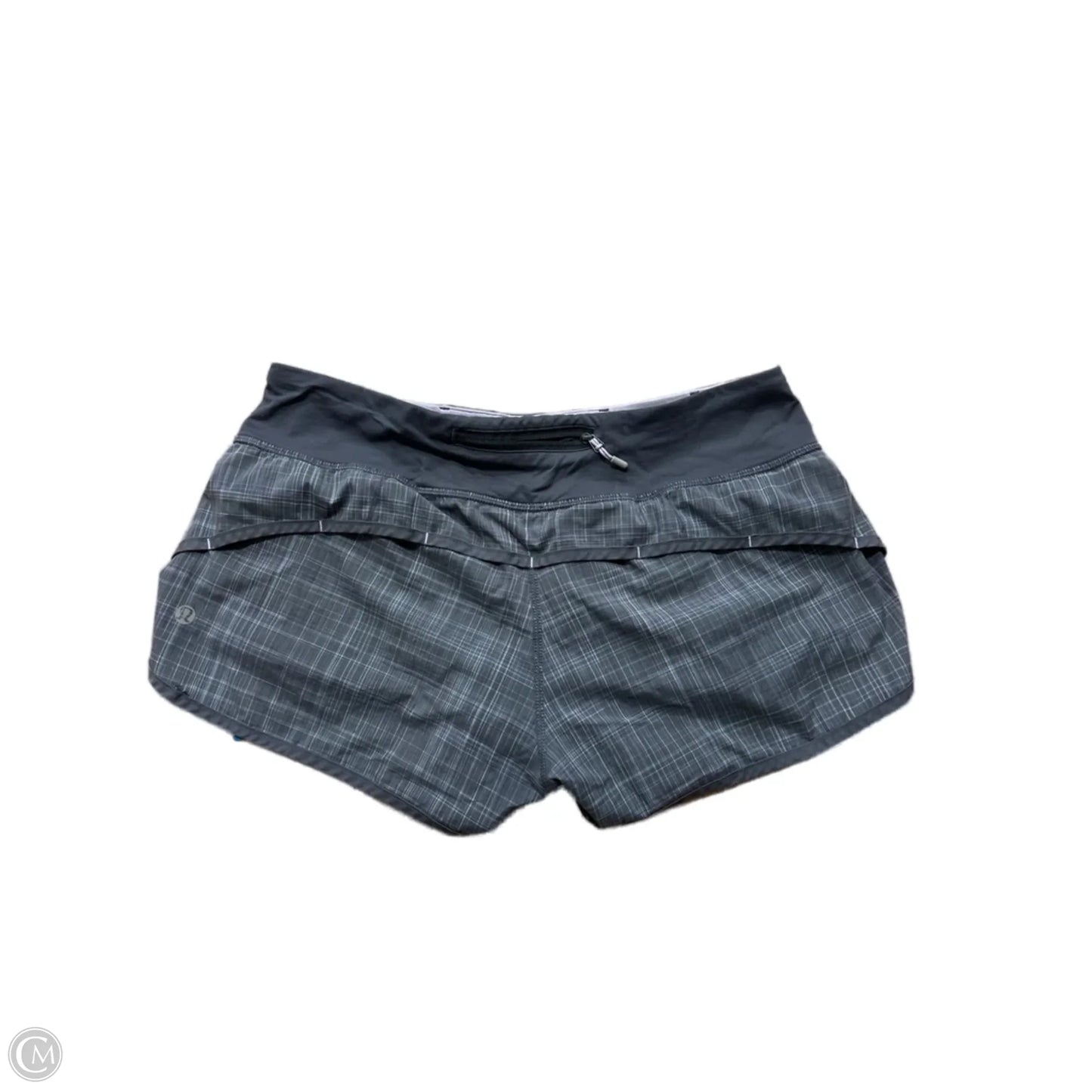 Athletic Shorts By Lululemon In Grey, Size: 6