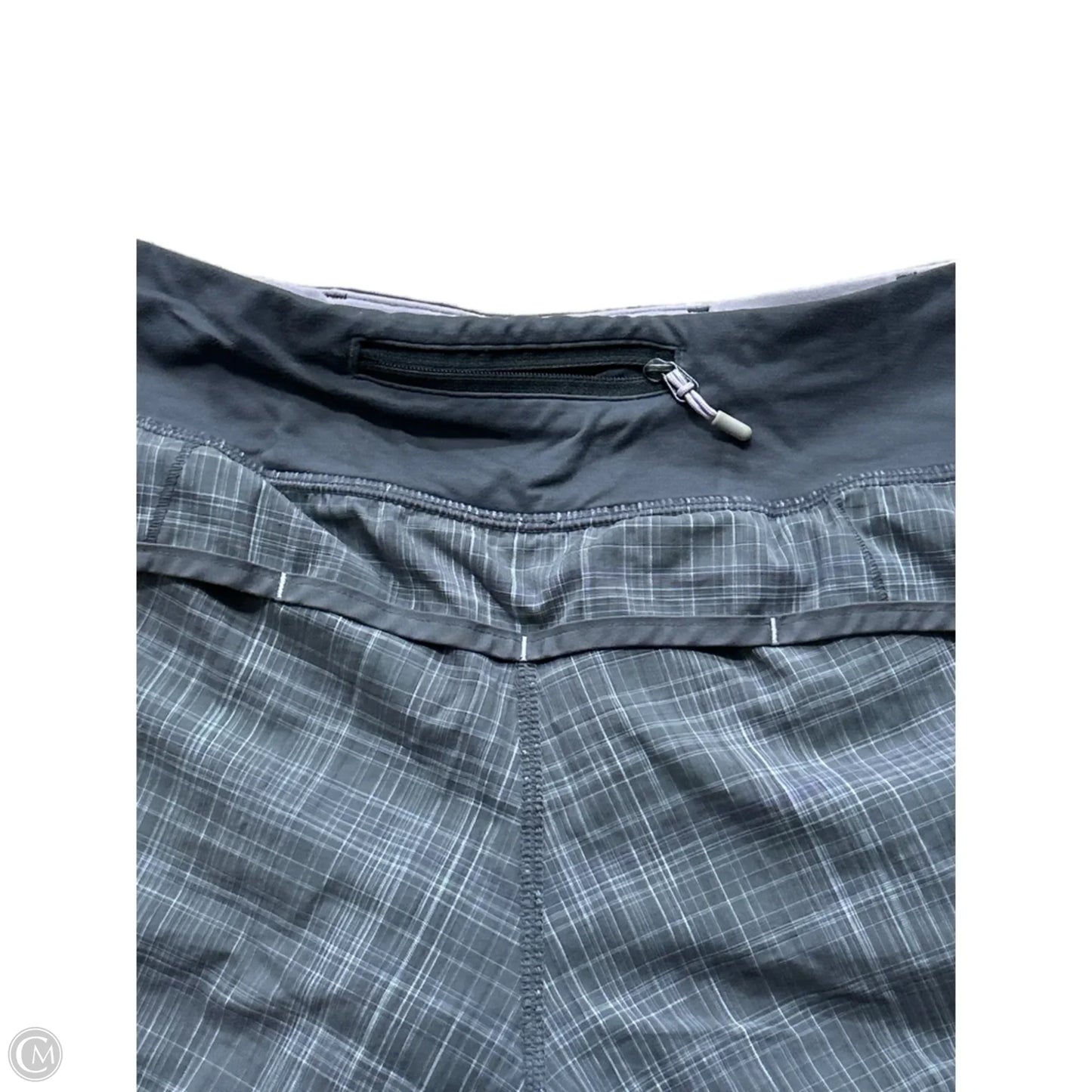 Athletic Shorts By Lululemon In Grey, Size: 6