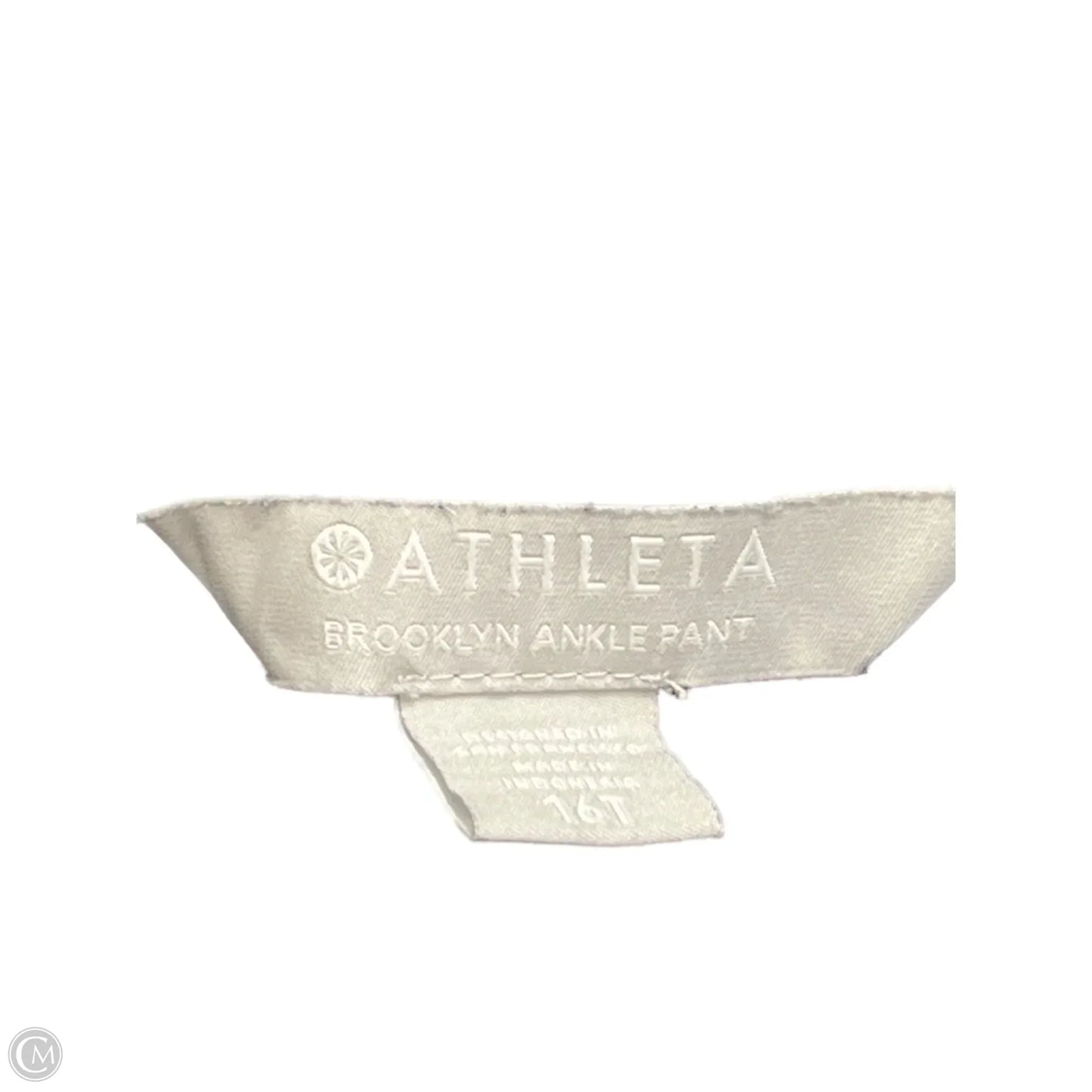 Athletic Pants By Athleta In Black, Size: 16