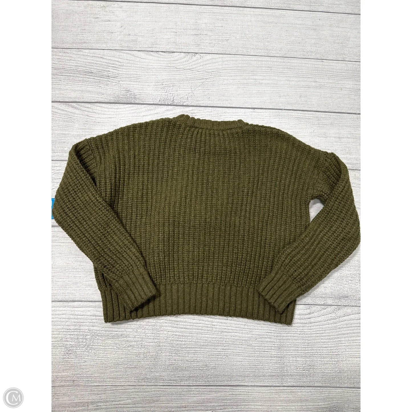 Sweater By Madewell In Green, Size: Xs