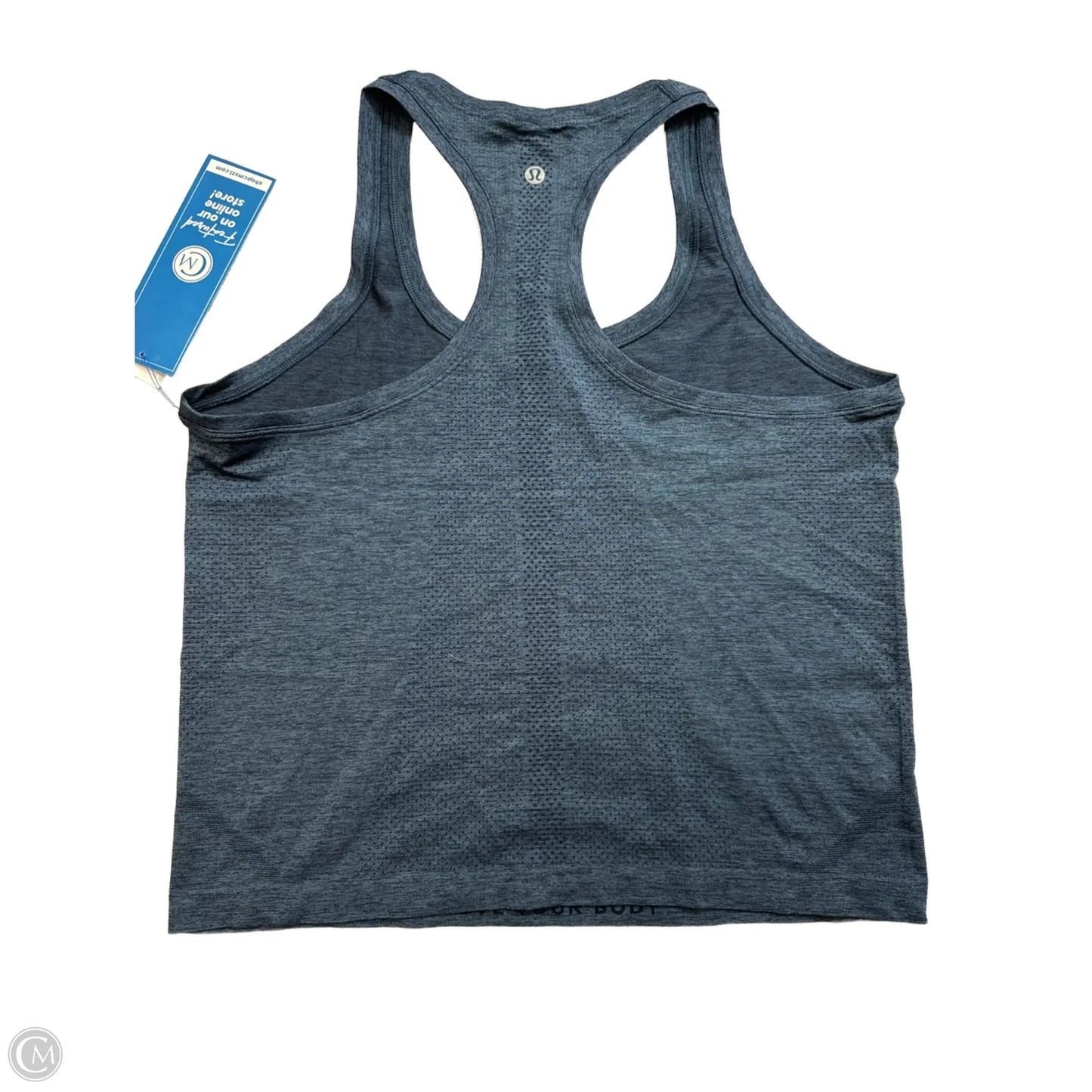 Athletic Tank Top By Lululemon In Blue, Size: M