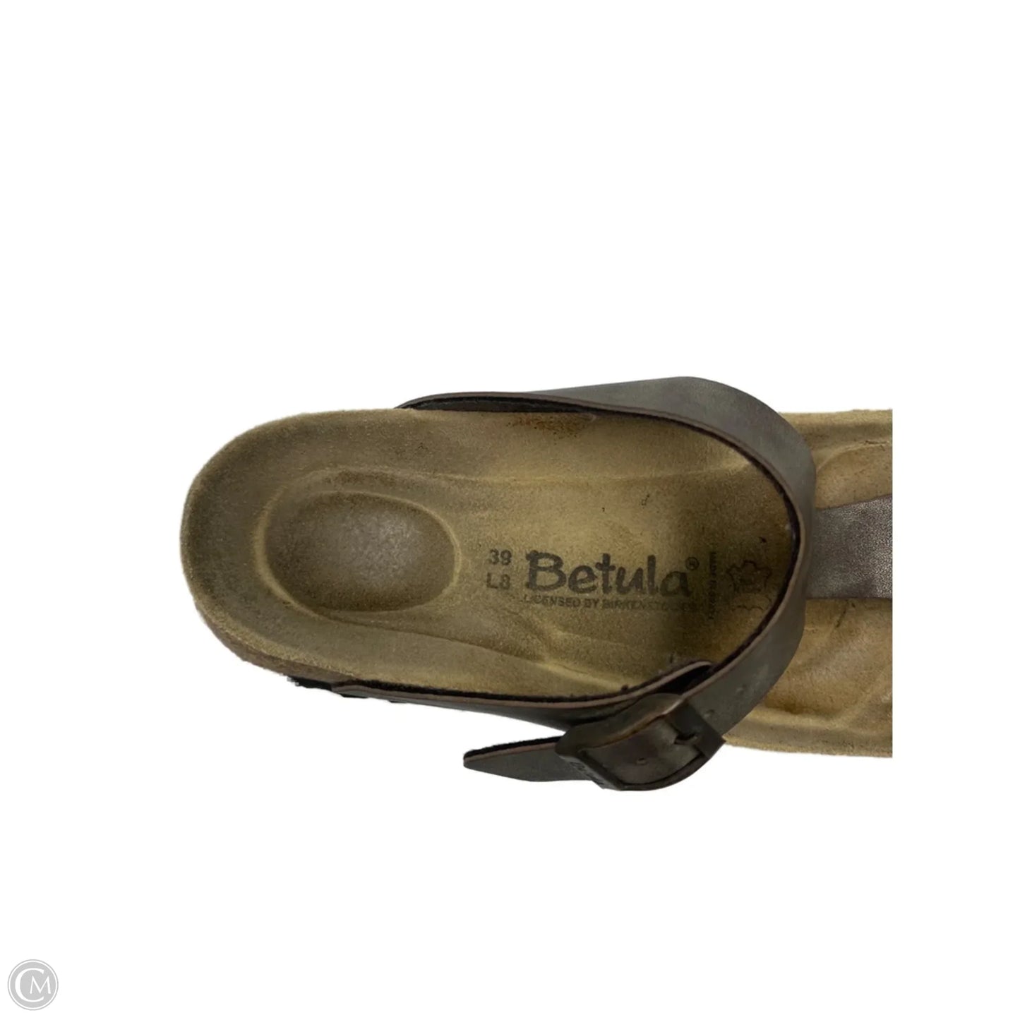 Sandals Designer By Birkenstock In Brown, Size: 8.5