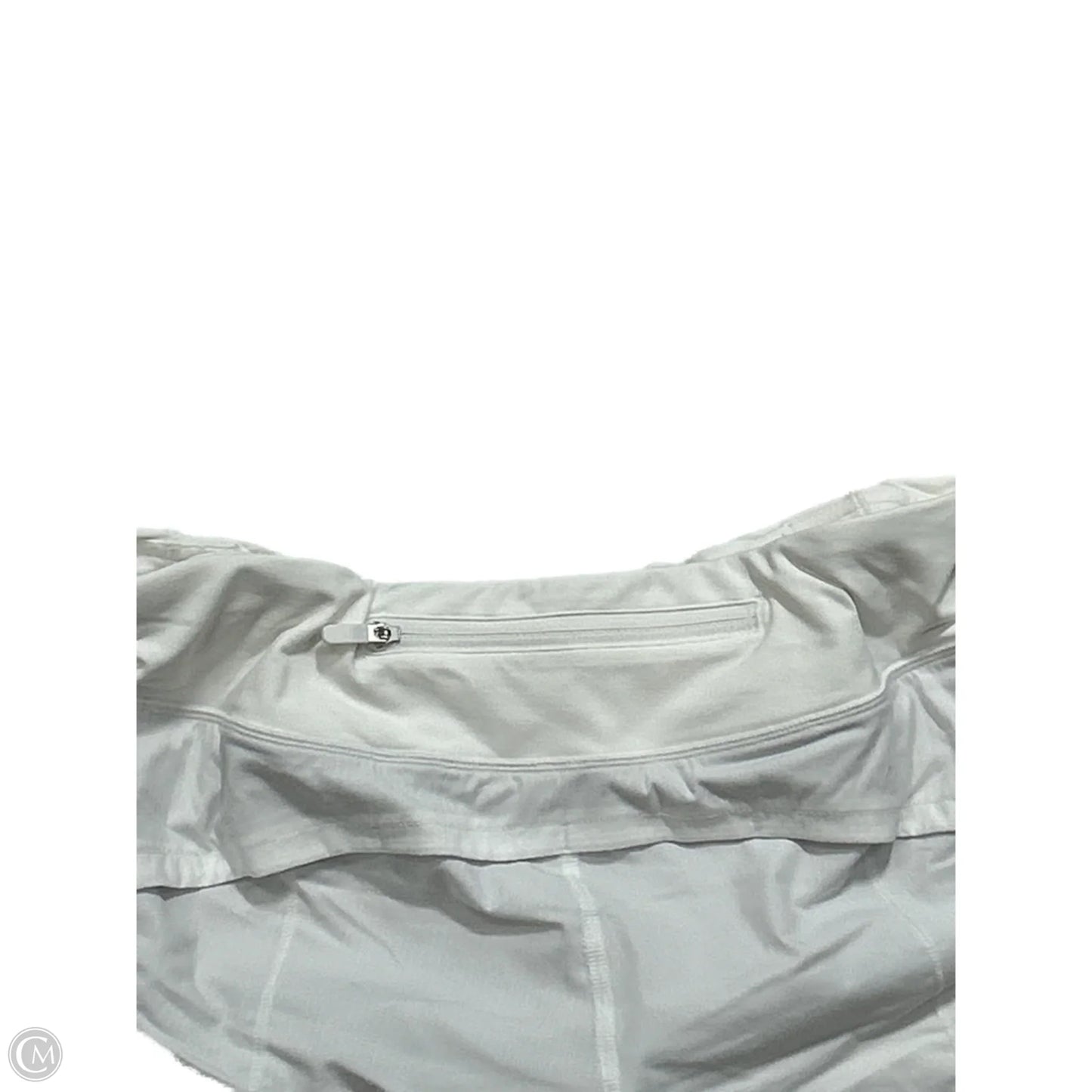 Athletic Shorts By Lululemon In White, Size: S