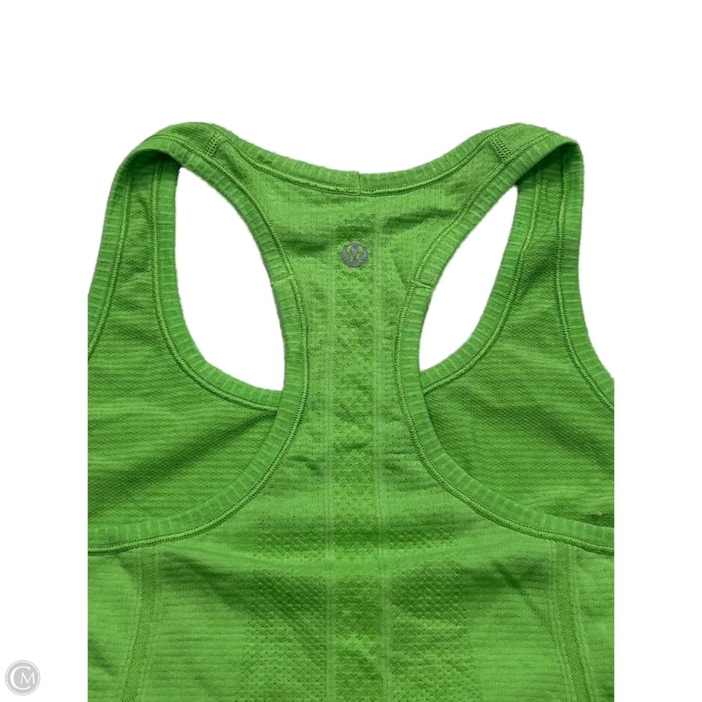 Athletic Tank Top By Lululemon In Green, Size: 8