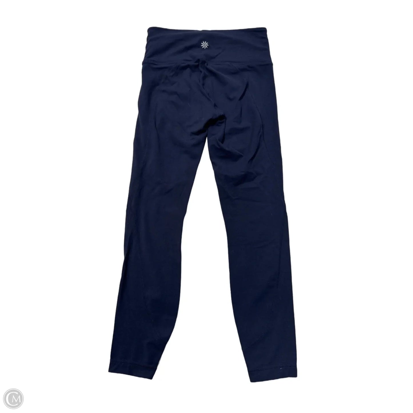 Athletic Leggings By Athleta In Navy, Size: Xs