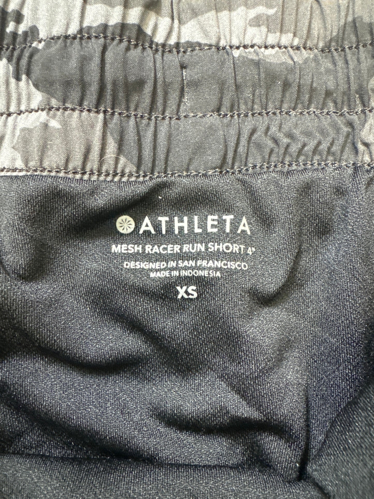 Athletic Shorts By Athleta In Camouflage Print, Size: Xs