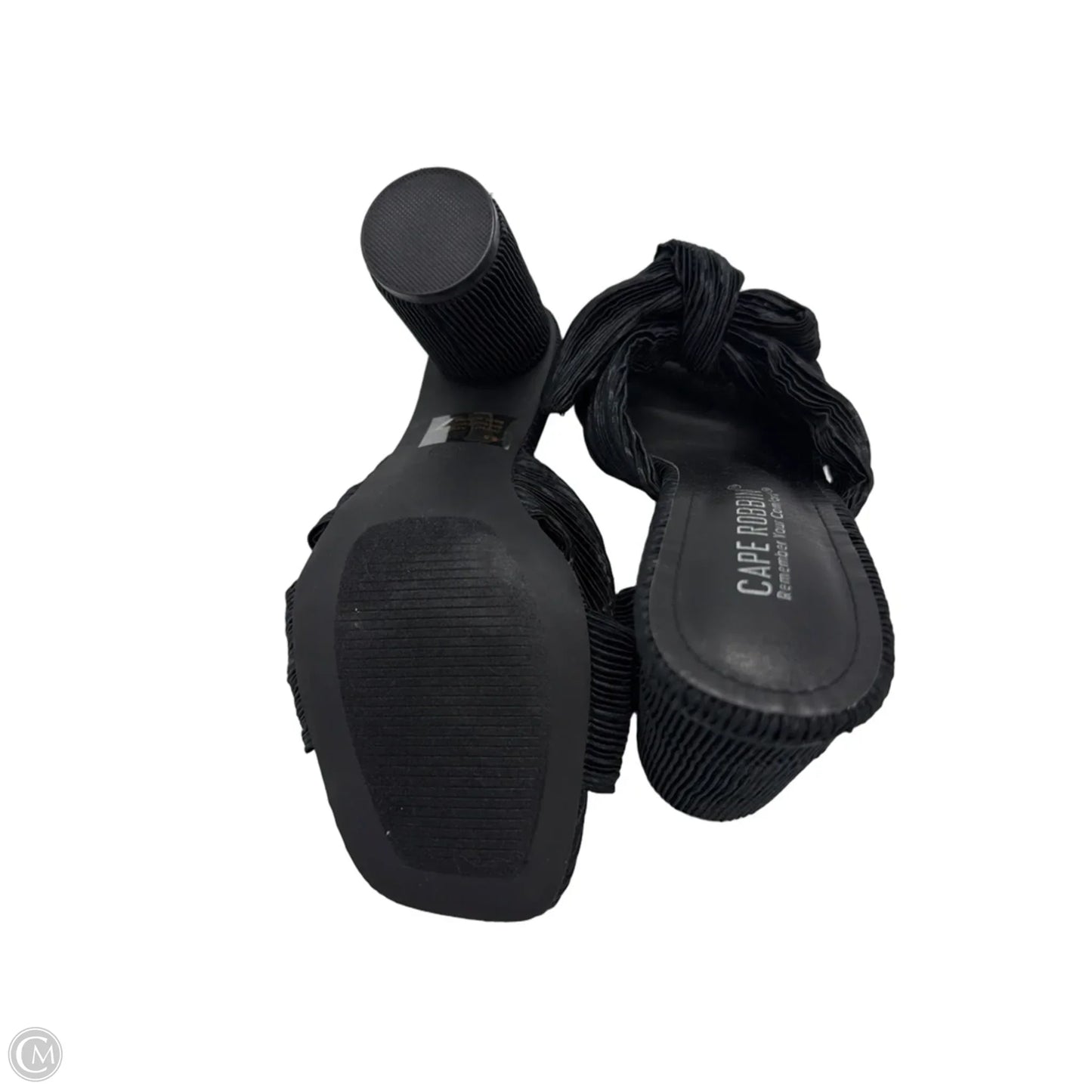 Shoes Heels Block By Cape Robbin In Black, Size: 6.5