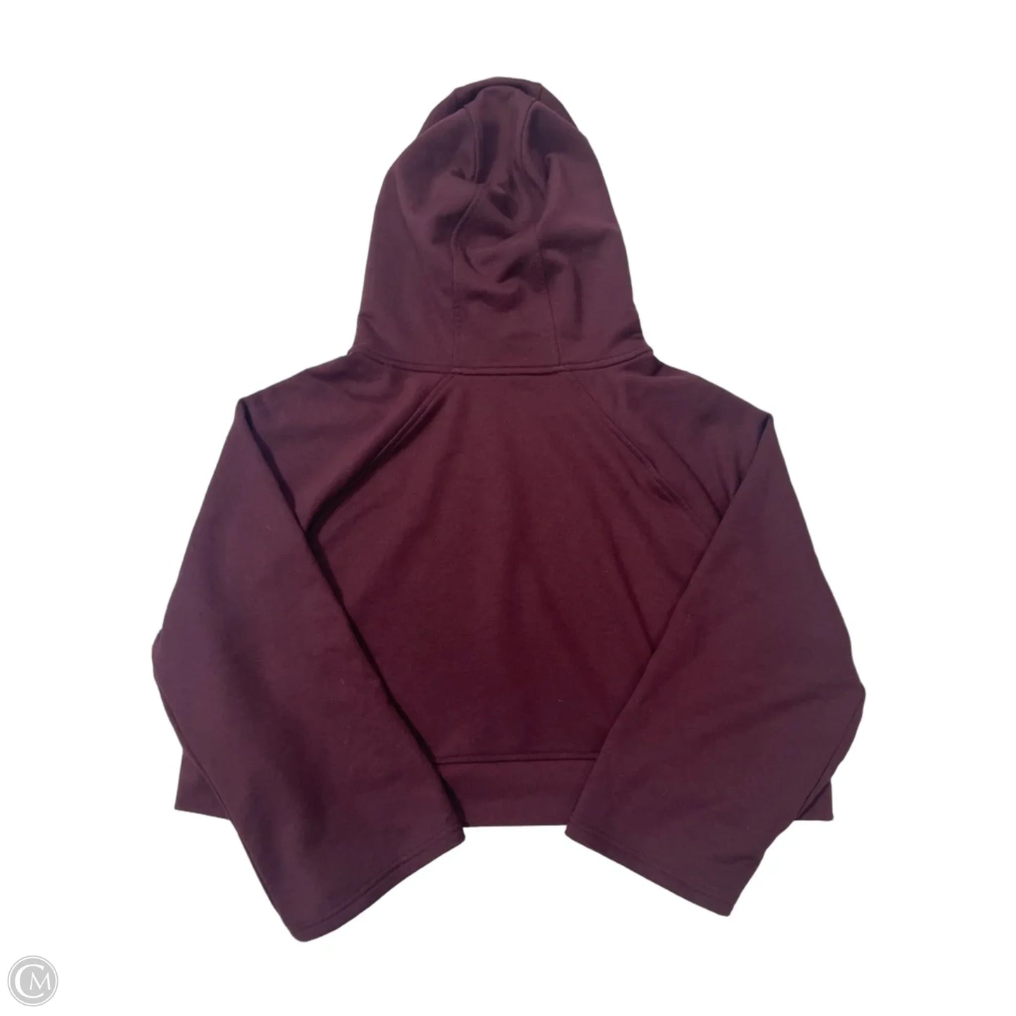 Athletic Jacket By Athleta In Maroon, Size: L