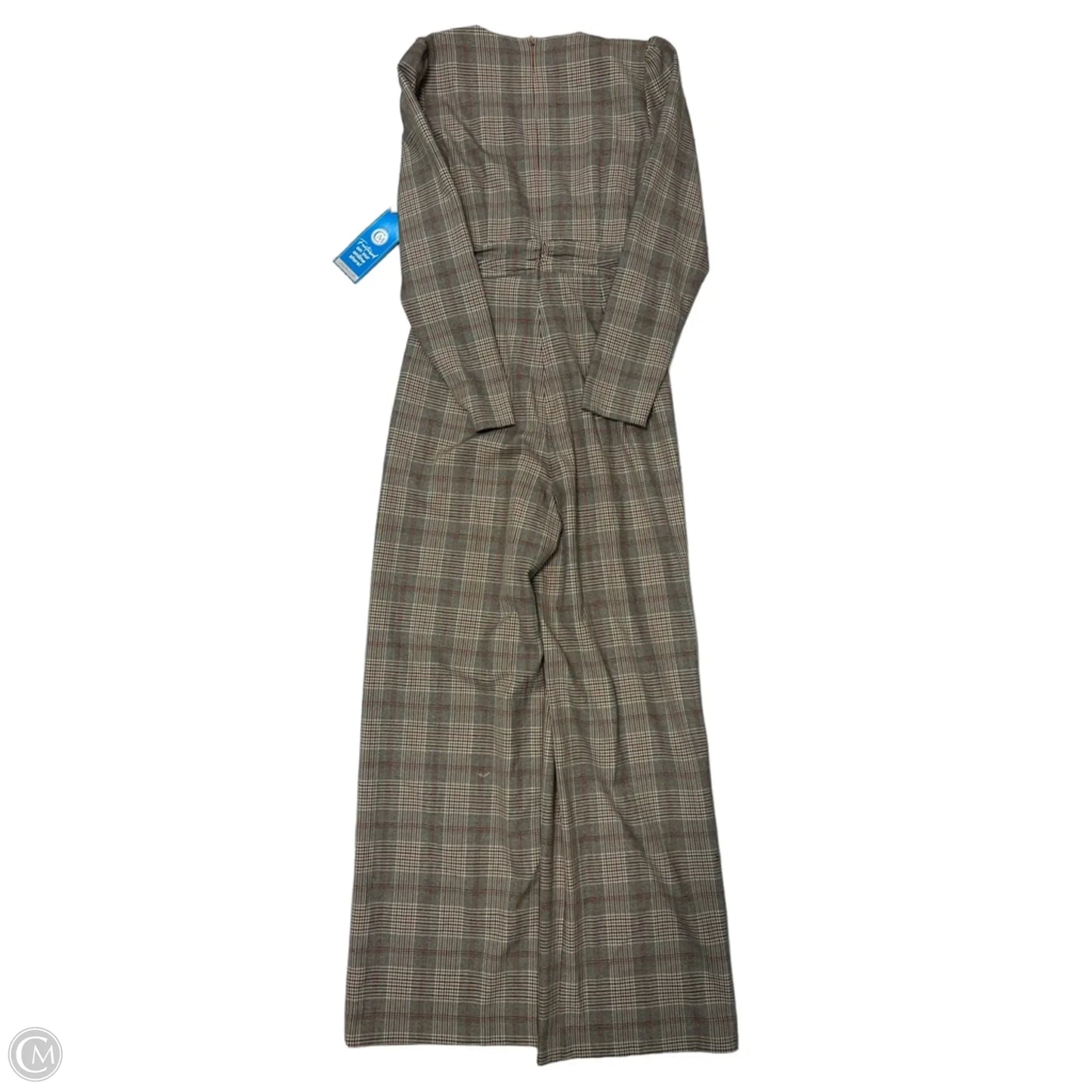 Jumpsuit By Antonio Melani In Brown & Cream, Size: S