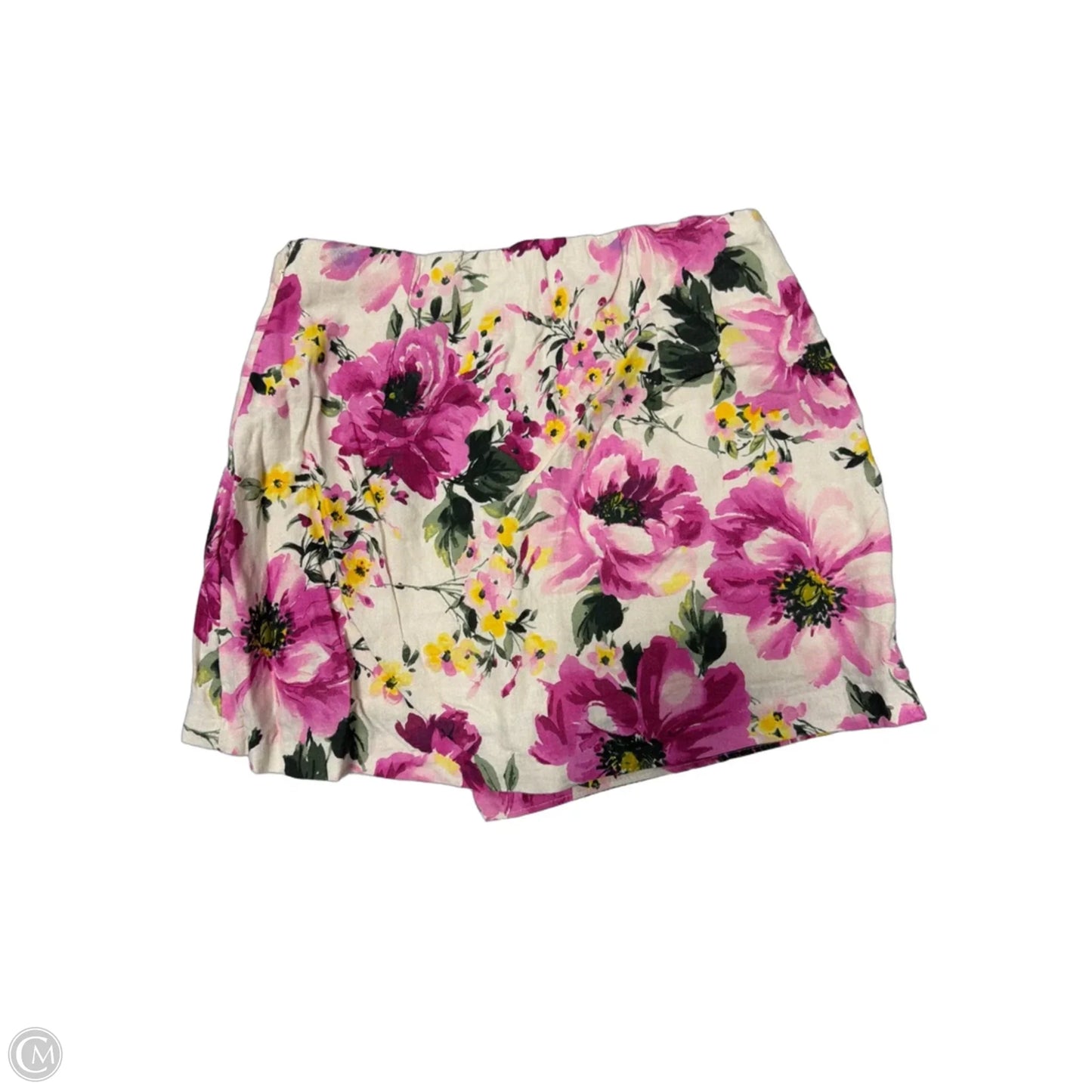 Skirt Mini & Short By Abercrombie And Fitch In Floral Print, Size: S