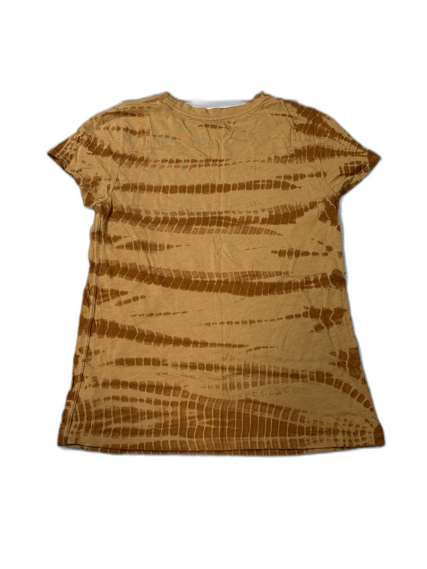 Athletic Top Short Sleeve By Athleta In Yellow, Size: S