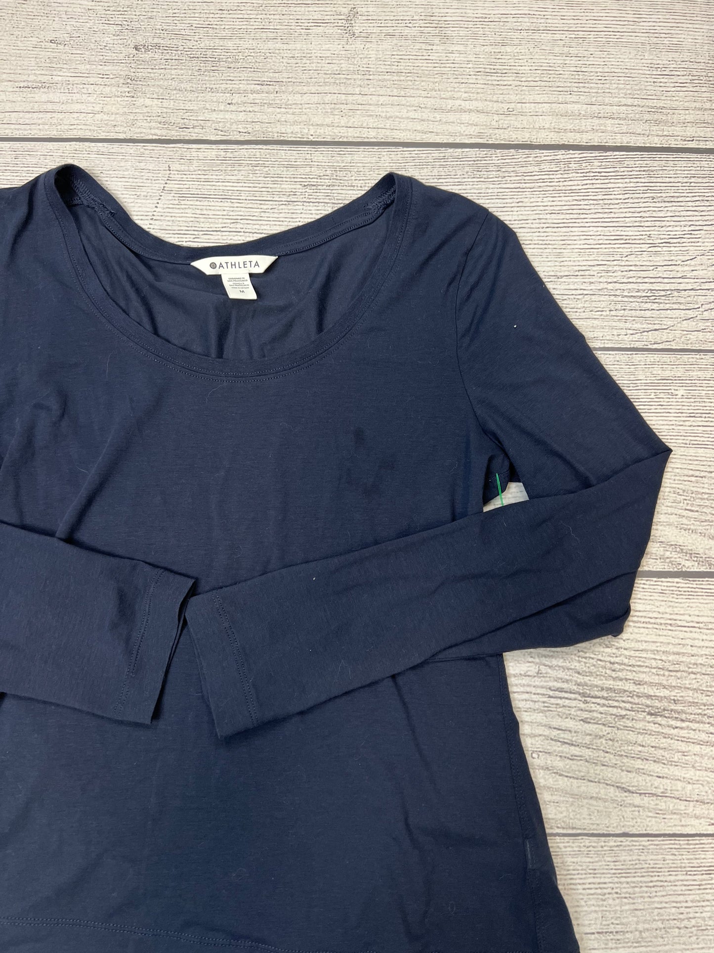 Athletic Top Long Sleeve Collar By Athleta Size: M