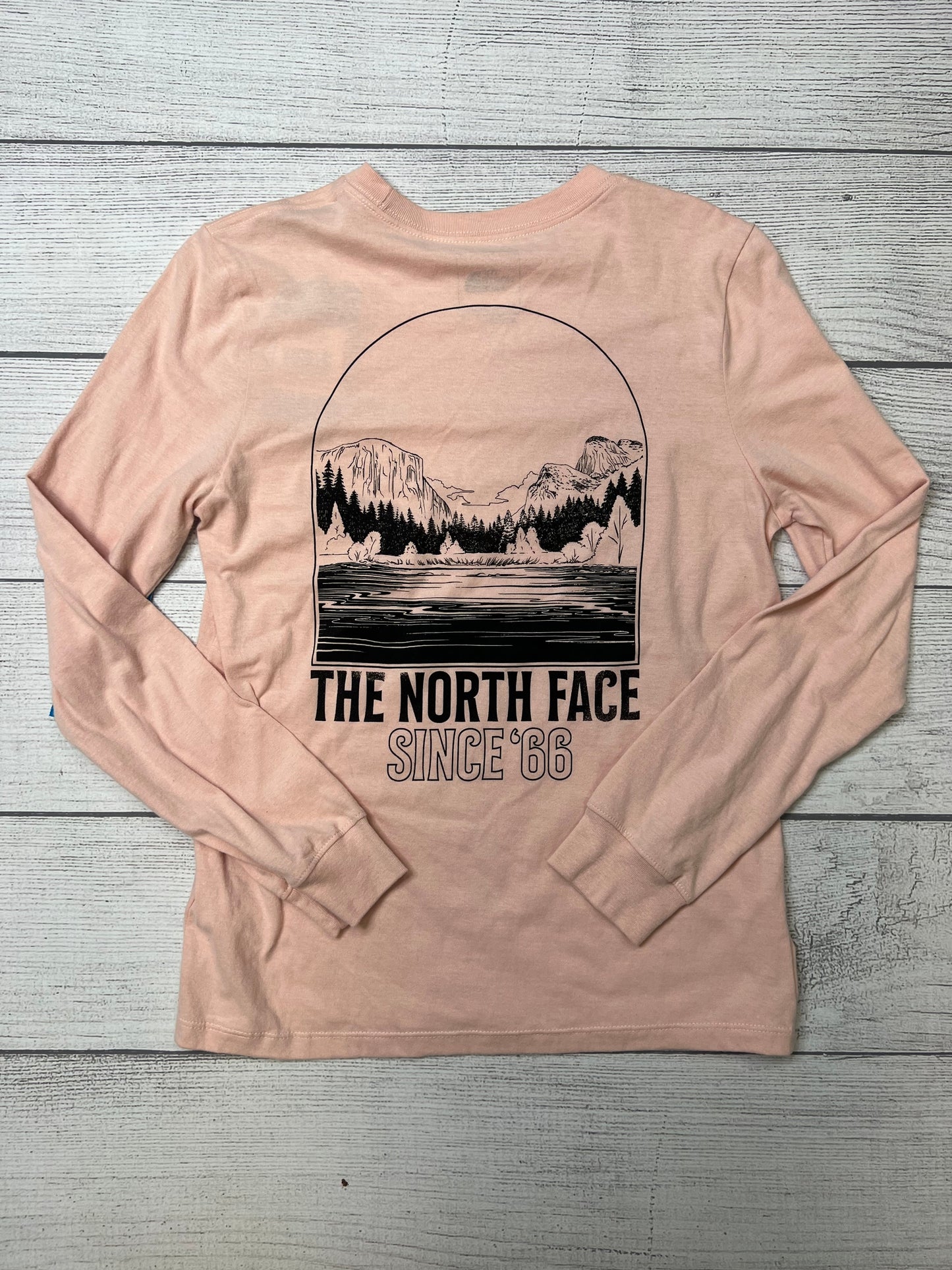Athletic Top Long Sleeve Crewneck By North Face Size: S