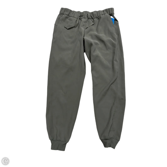 Athletic Pants By Lululemon In Grey, Size: 10