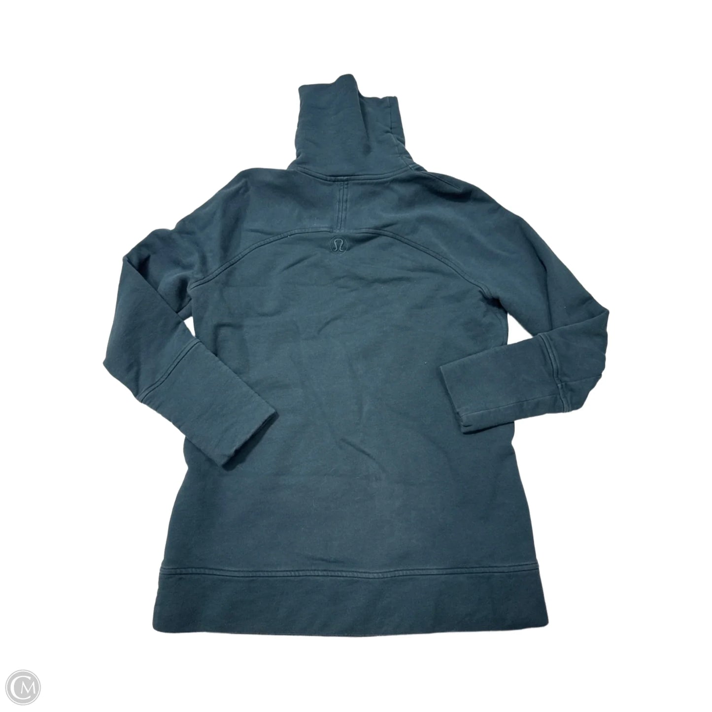 Athletic Sweatshirt Collar By Lululemon In Green, Size: S