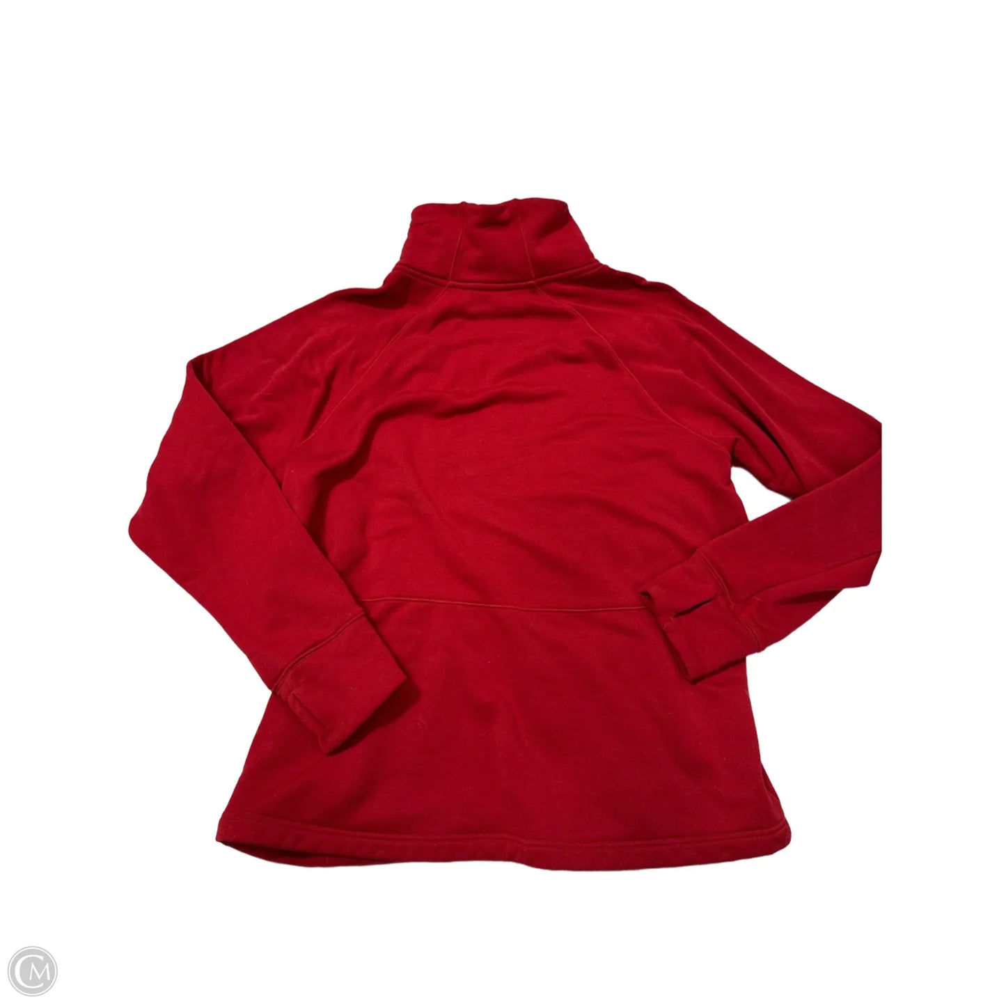 Athletic Sweatshirt Collar By Athleta In Red, Size: Xl