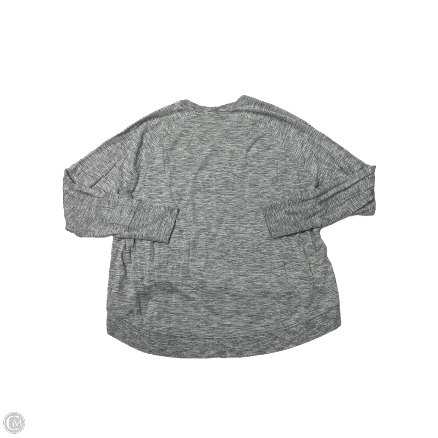 Athletic Top Long Sleeve Crewneck By Athleta In Grey, Size: 1x