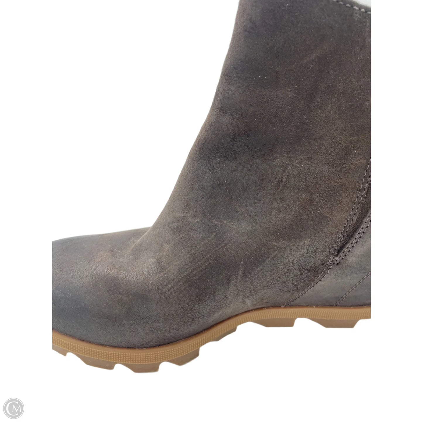 Boots Ankle Heels By Sorel In Brown, Size: 8