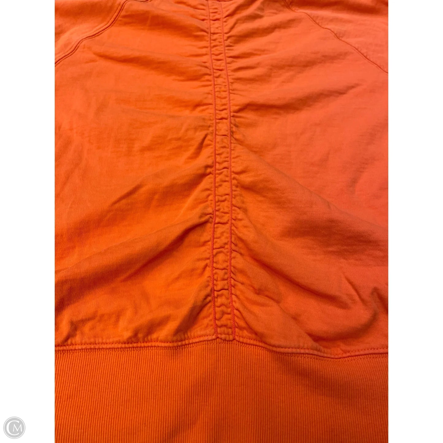 Athletic Top Long Sleeve Crewneck By Athleta In Orange, Size: M