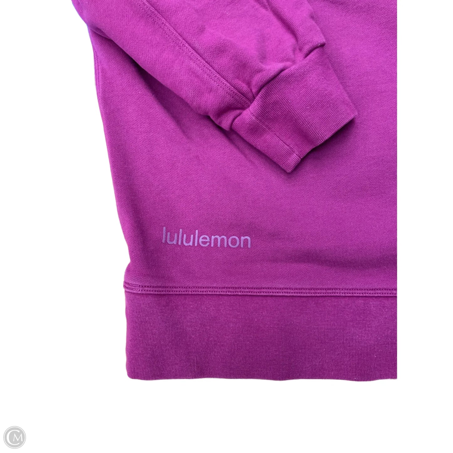 Athletic Sweatshirt Crewneck By Lululemon In Pink, Size: S