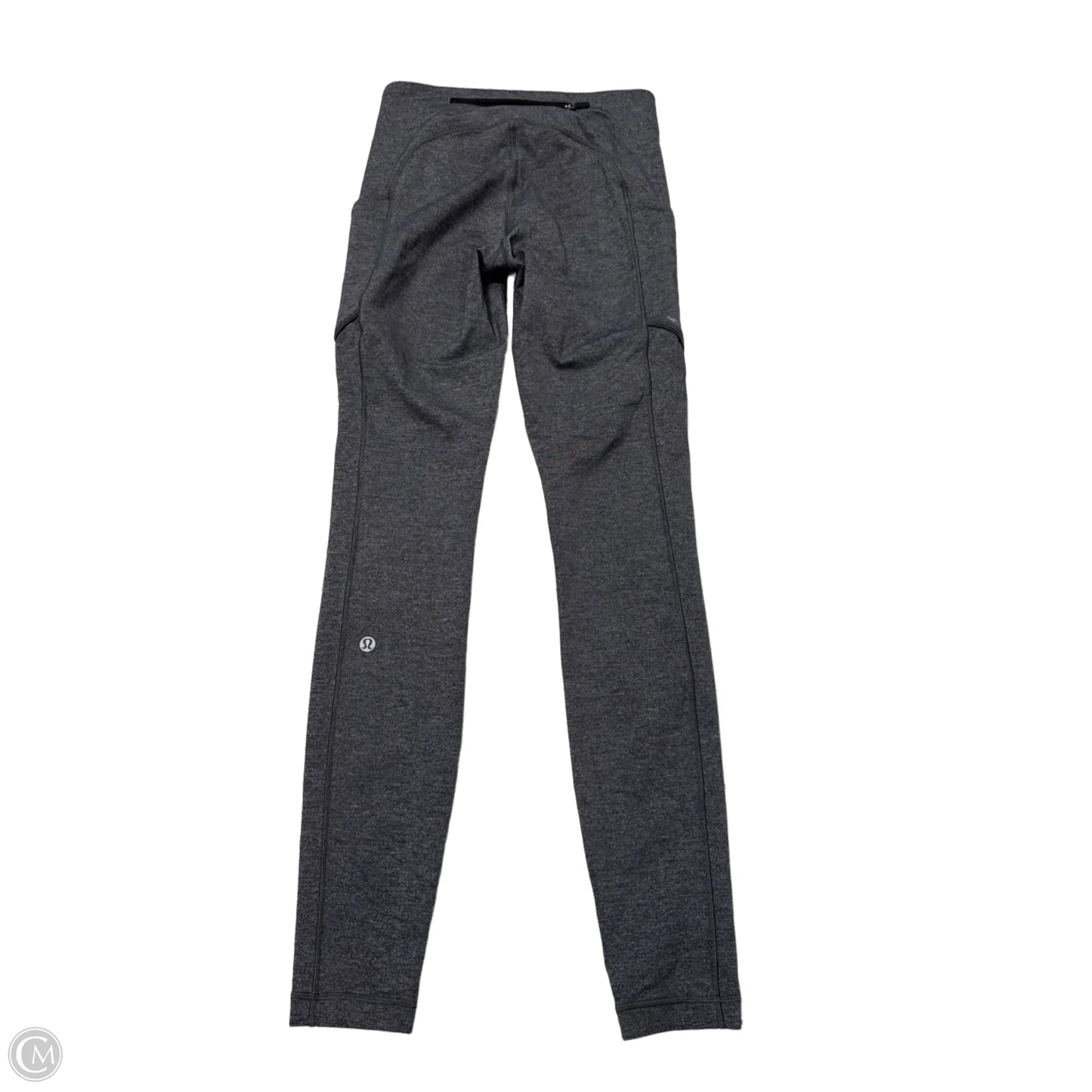 Athletic Leggings By Lululemon In Grey, Size: 4