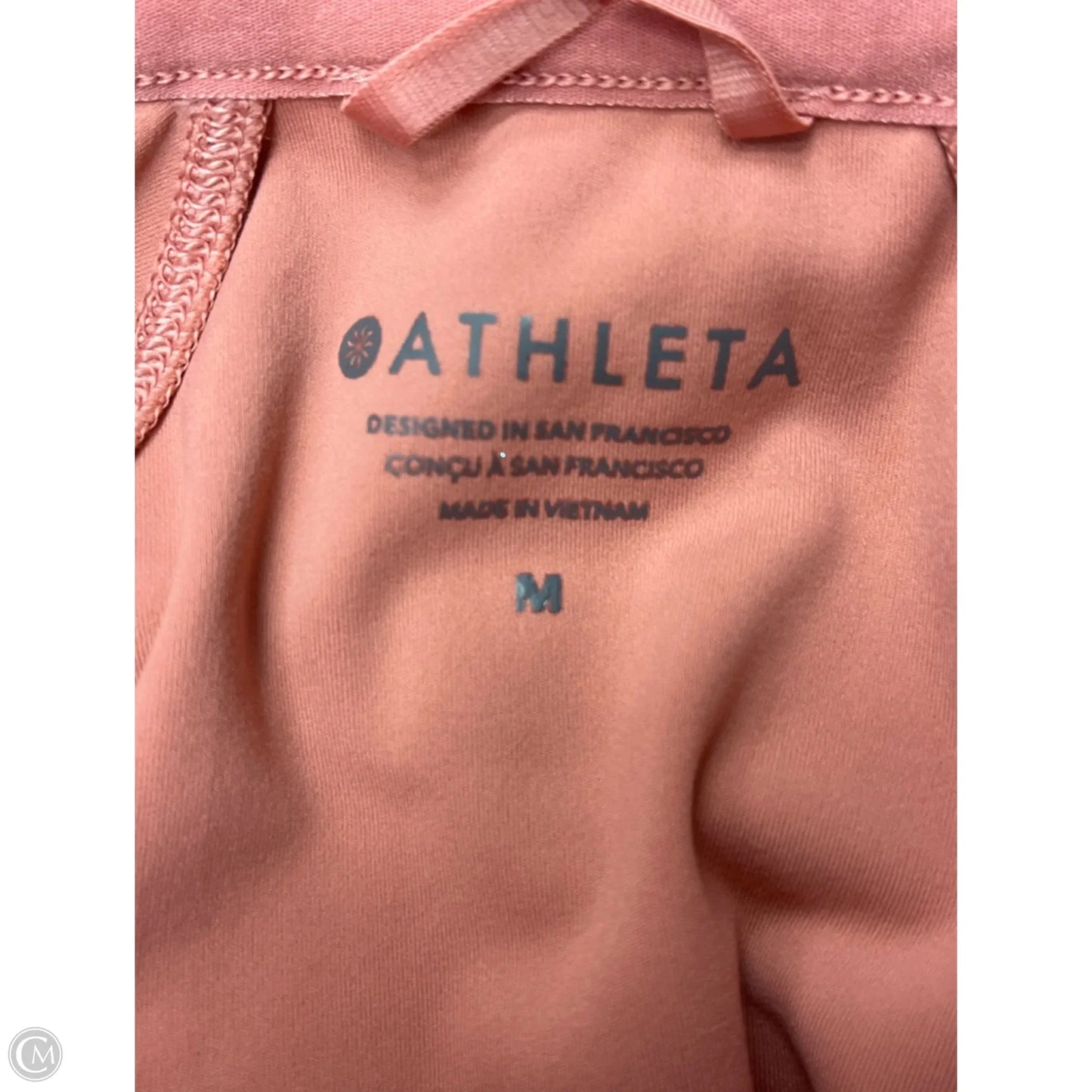 Athletic Jacket By Athleta In Pink, Size: M