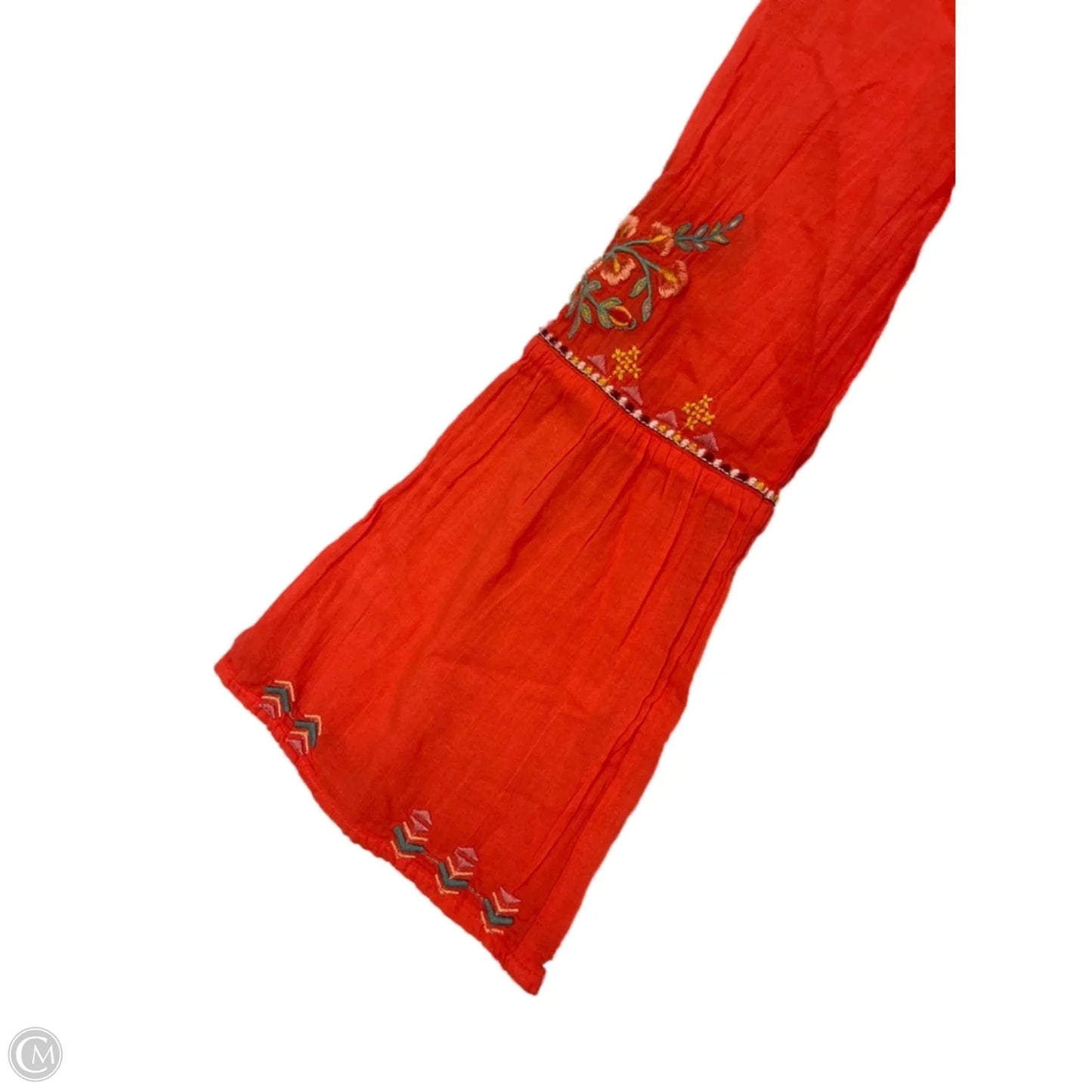 Top Long Sleeve Designer By Johnny Was In Orange, Size: Xs