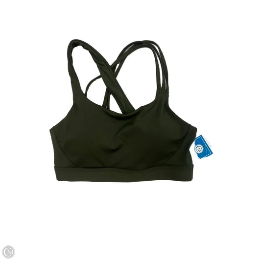 Athletic Bra By Athleta In Green, Size: S