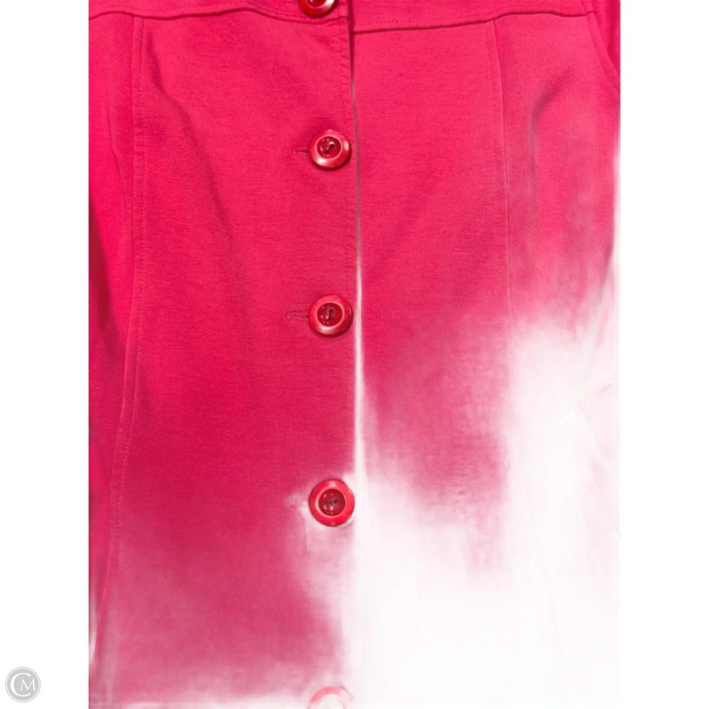 Blazer Designer By Neiman Marcus In Pink, Size: L