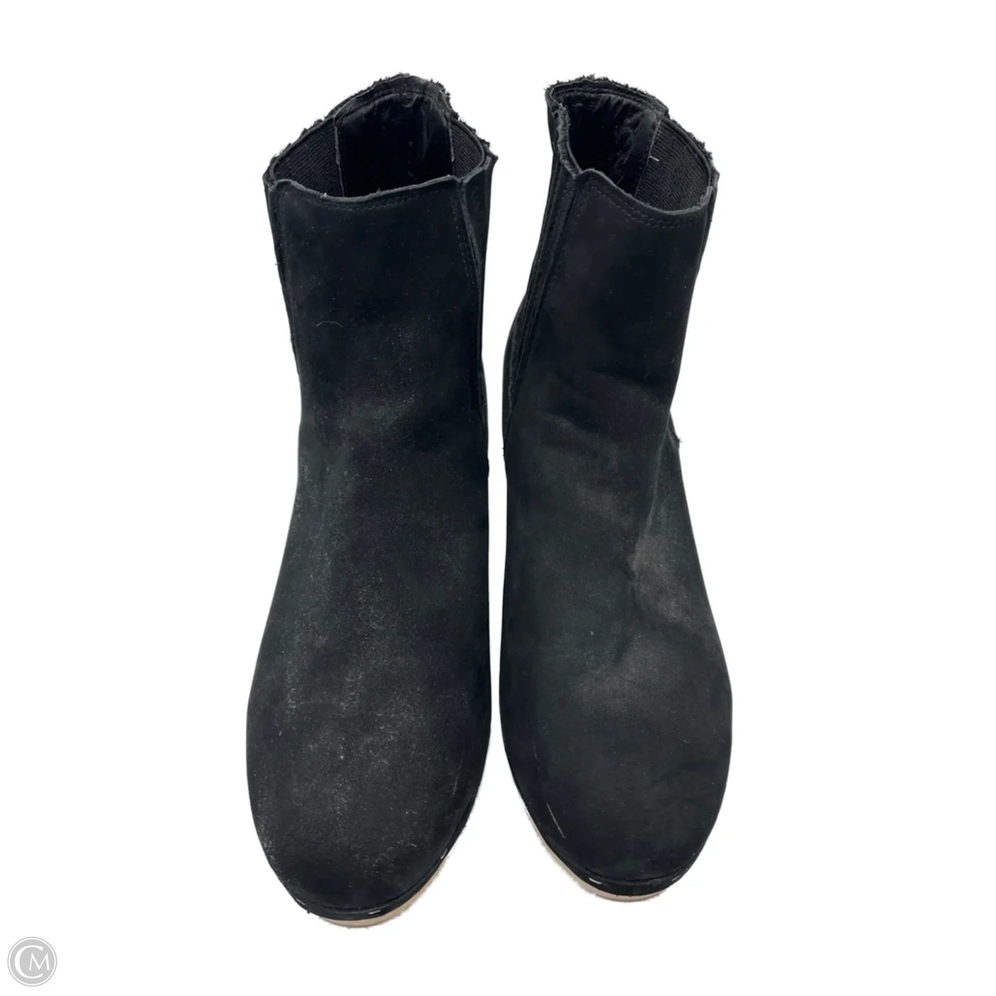 New! Boots Ankle Heels By Loft In Black, Size: 10