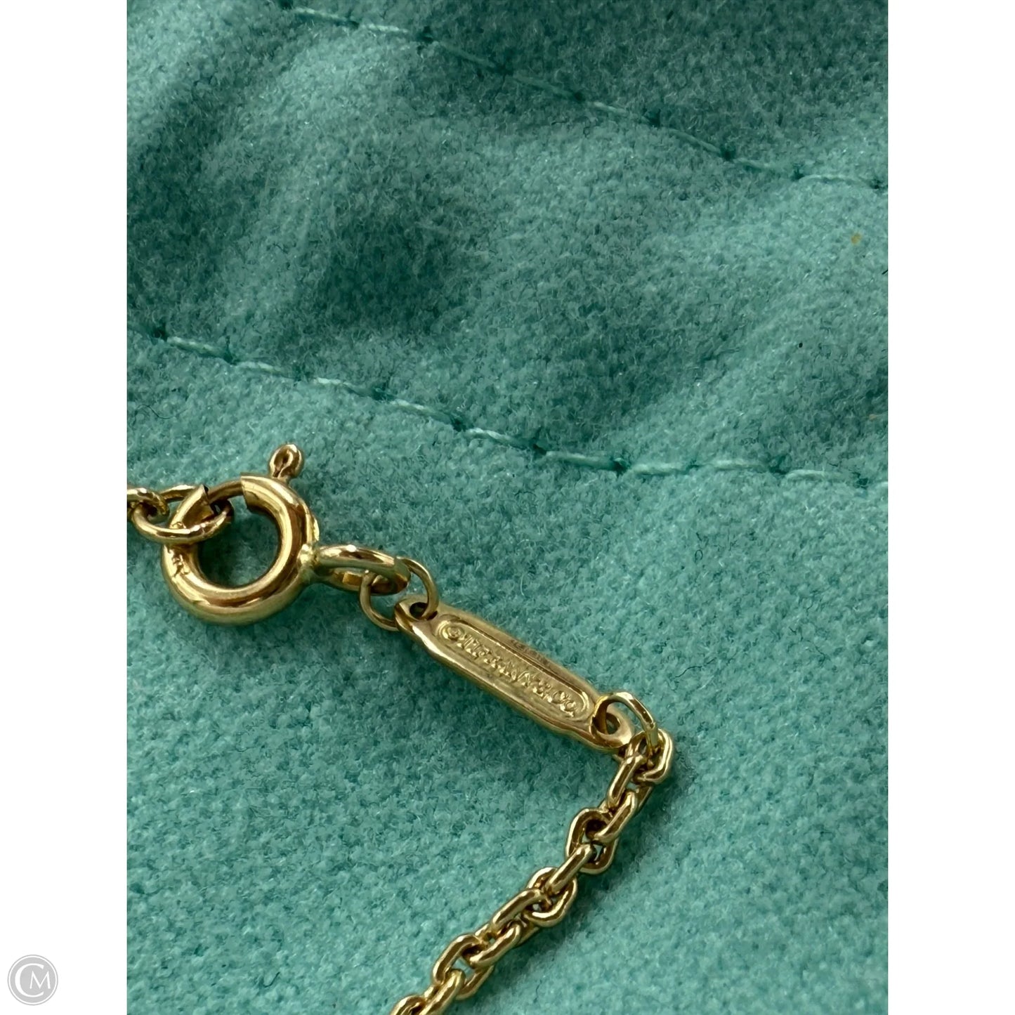 Tiffany & Company 18K Hardware Double Link Bracelet, SIZE: 6”
