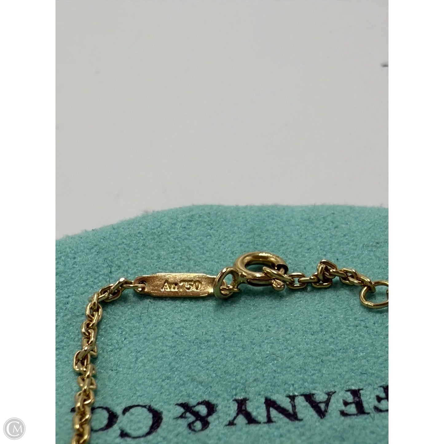 Tiffany & Company 18K Hardware Double Link Bracelet, SIZE: 6”