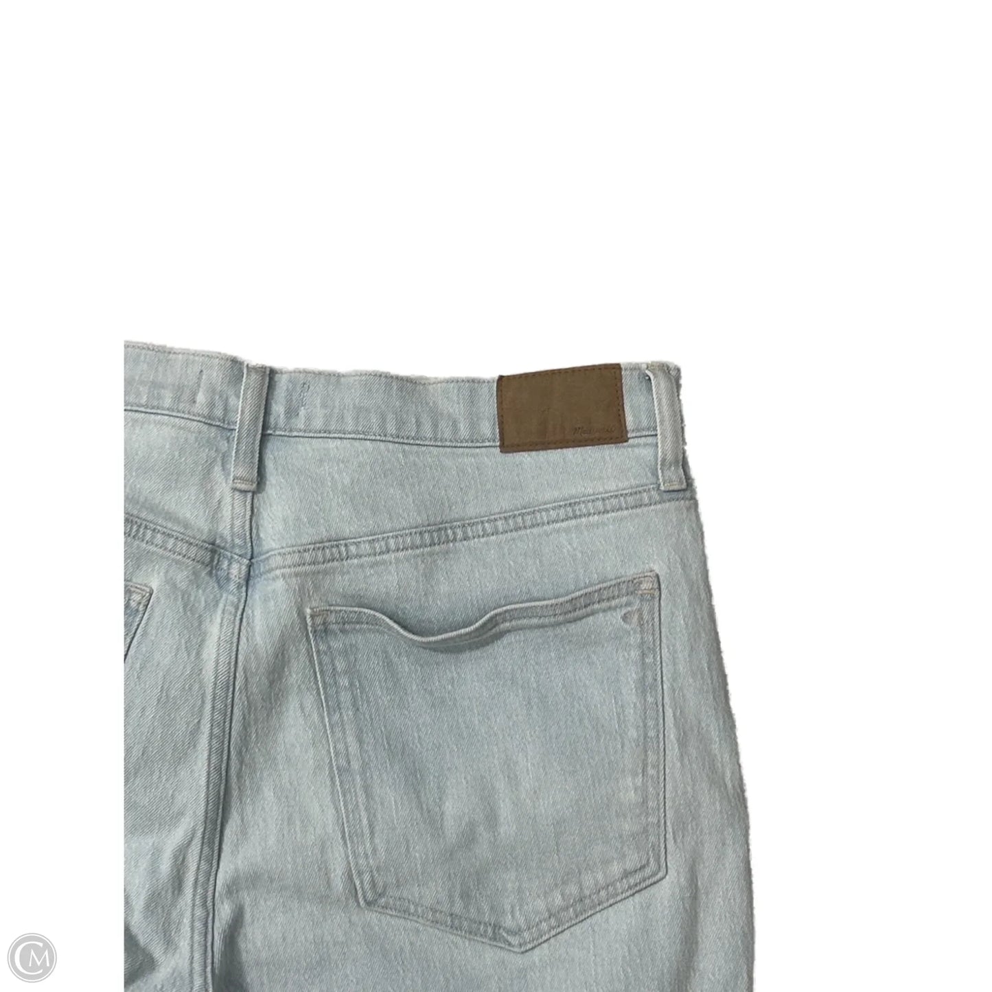 Jeans Straight By Madewell In Blue Denim, Size: 12