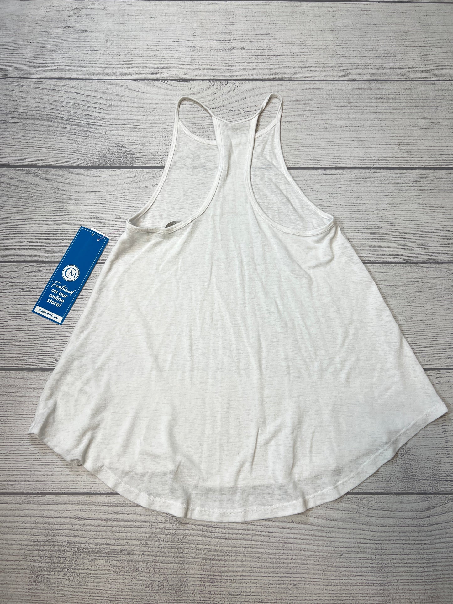 Tank Top By Athleta In White, Size: S