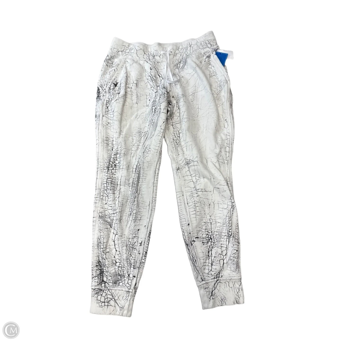 Athletic Pants By Lululemon In White, Size: M/10