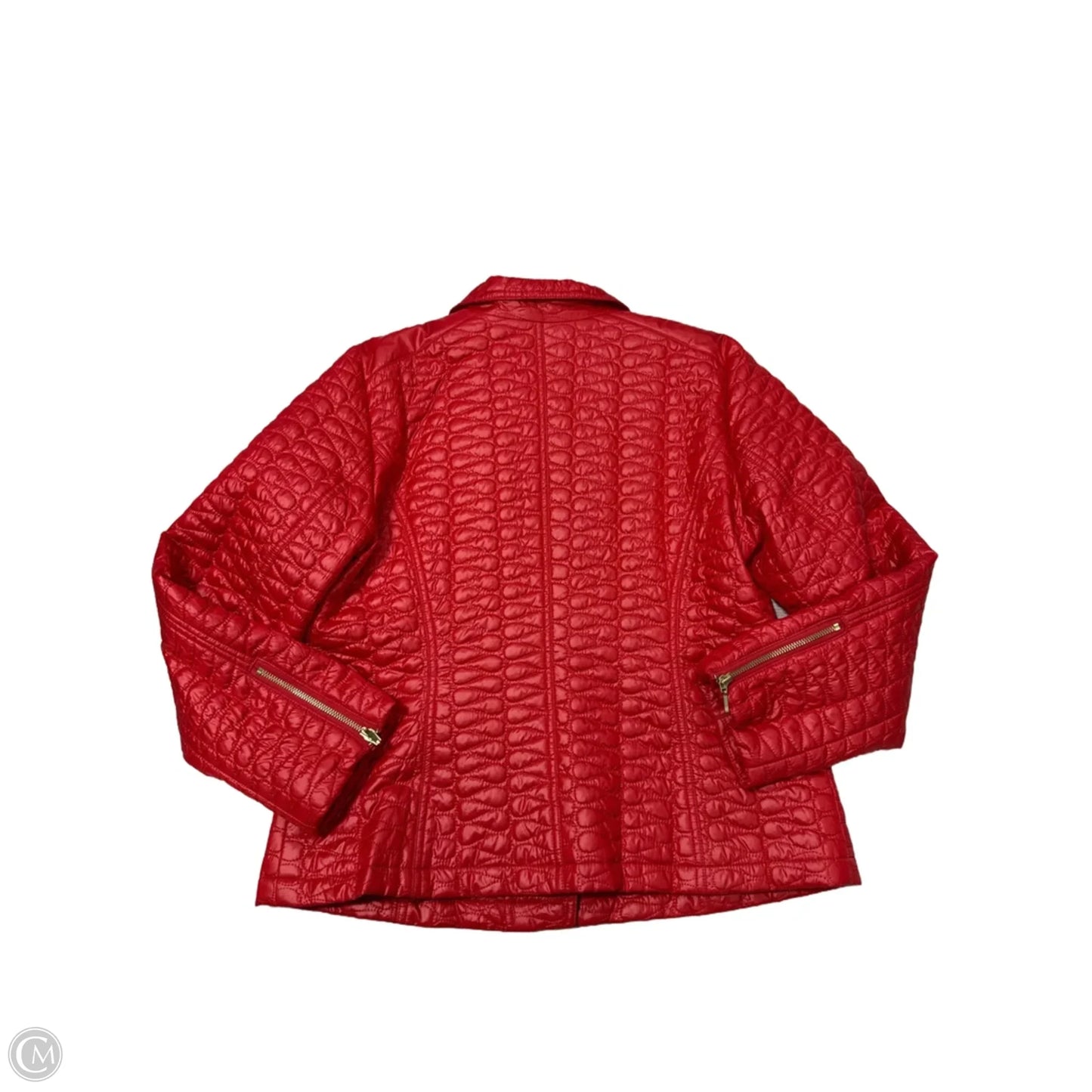 Blazer By Chicos In Red, Size: M