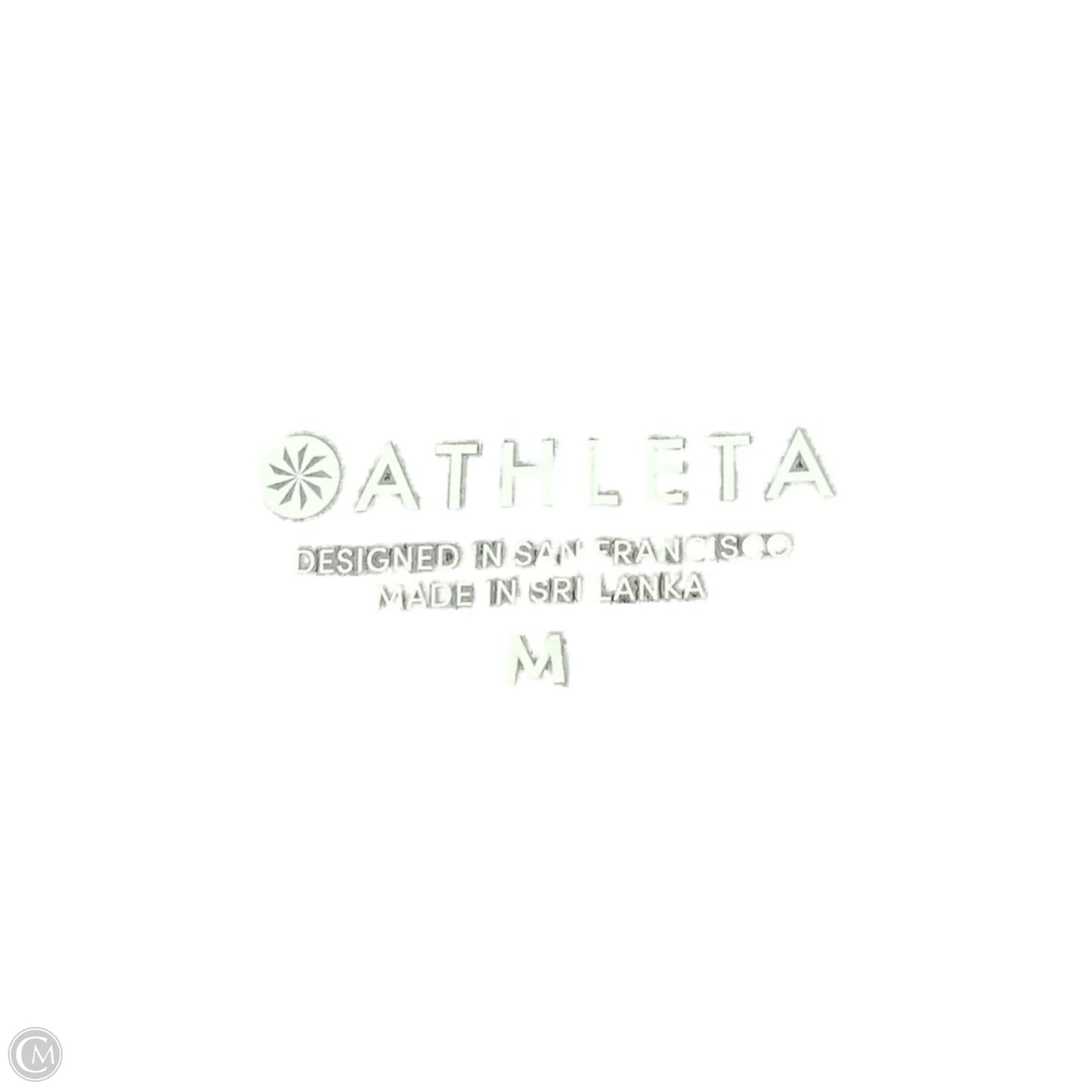 Athletic Leggings By Athleta In Grey, Size: M