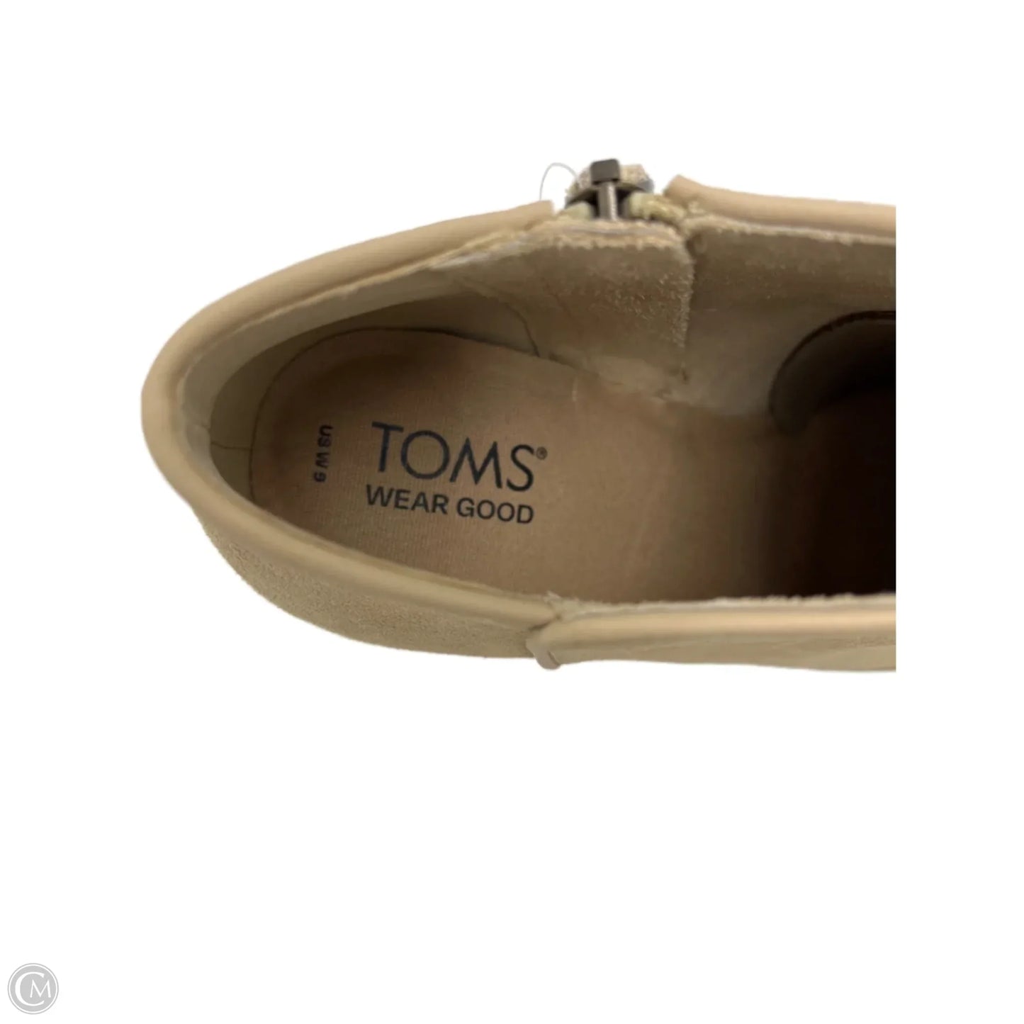 New! Boots Ankle Heels By Toms In Tan, Size: 9