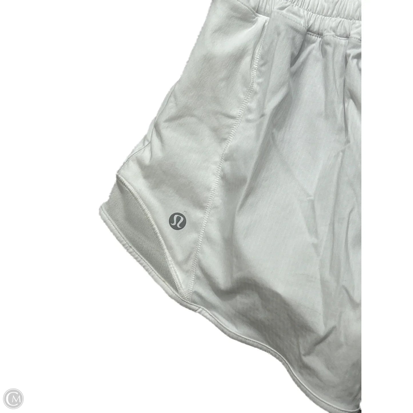 Athletic Shorts By Lululemon In White, Size: Xs