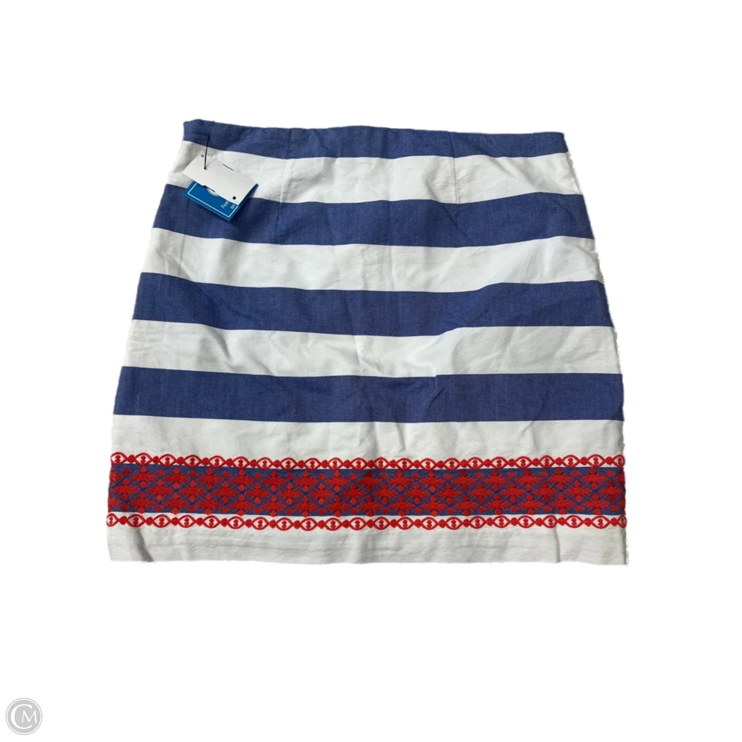 Skirt Mini & Short By Vineyard Vines In Striped Pattern, Size: 0