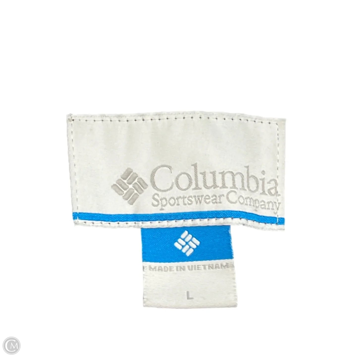 Jacket Windbreaker By Columbia In Black, Size: L