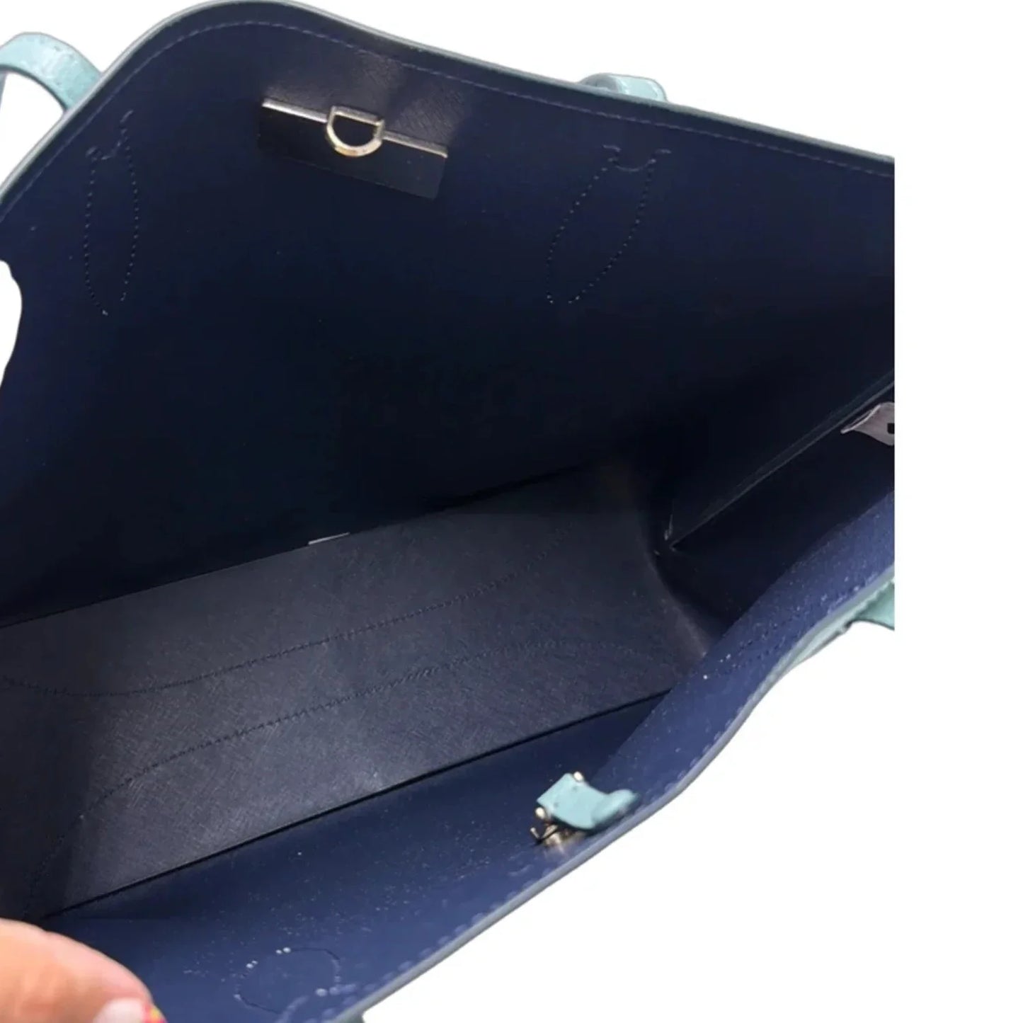 Handbag Designer By Kate Spade Blue